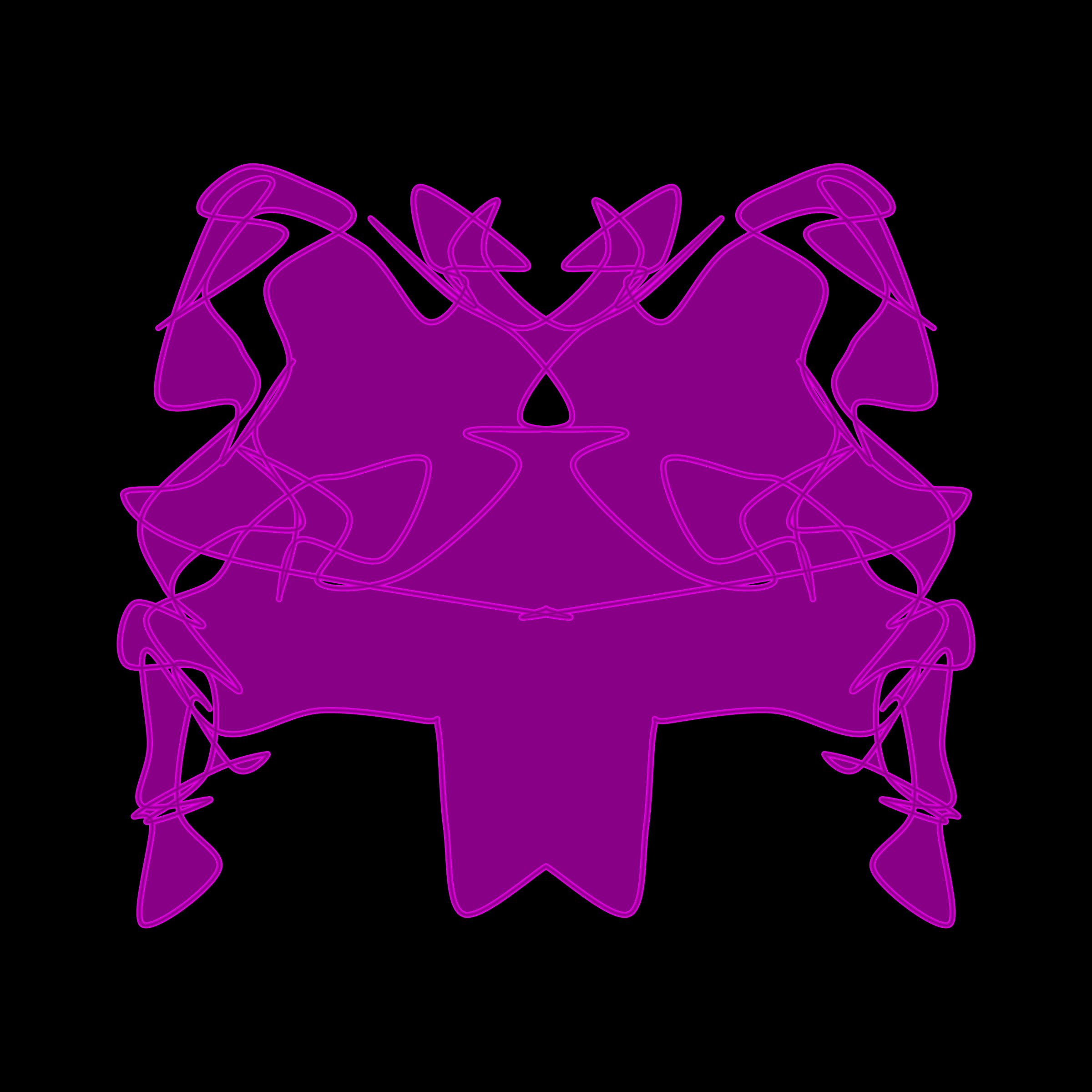 Art Blocks - Art Blocks v2 - Cryptoblots #355 - NFT # 3000355