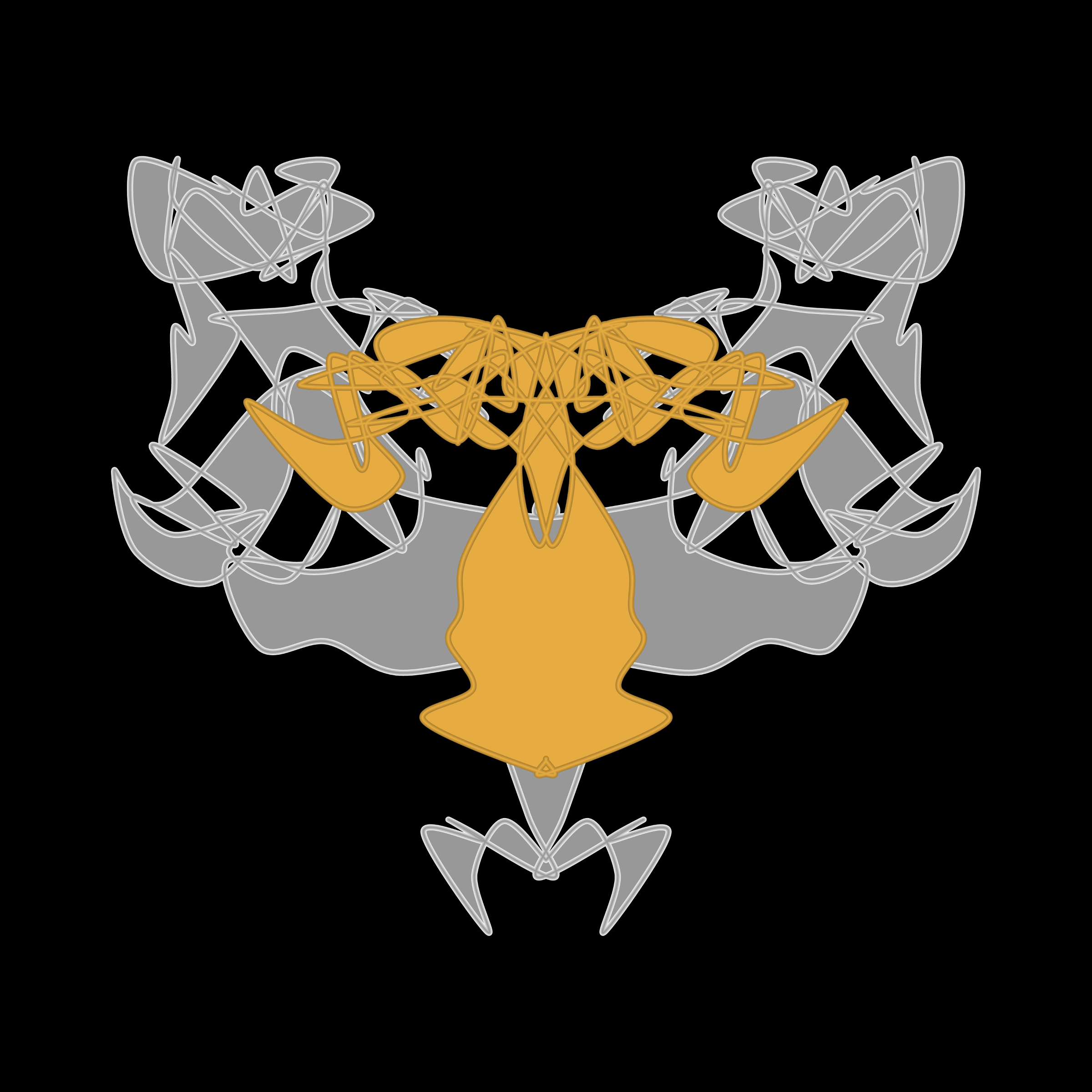 Art Blocks - Art Blocks v2 - Cryptoblots #356 - NFT # 3000356