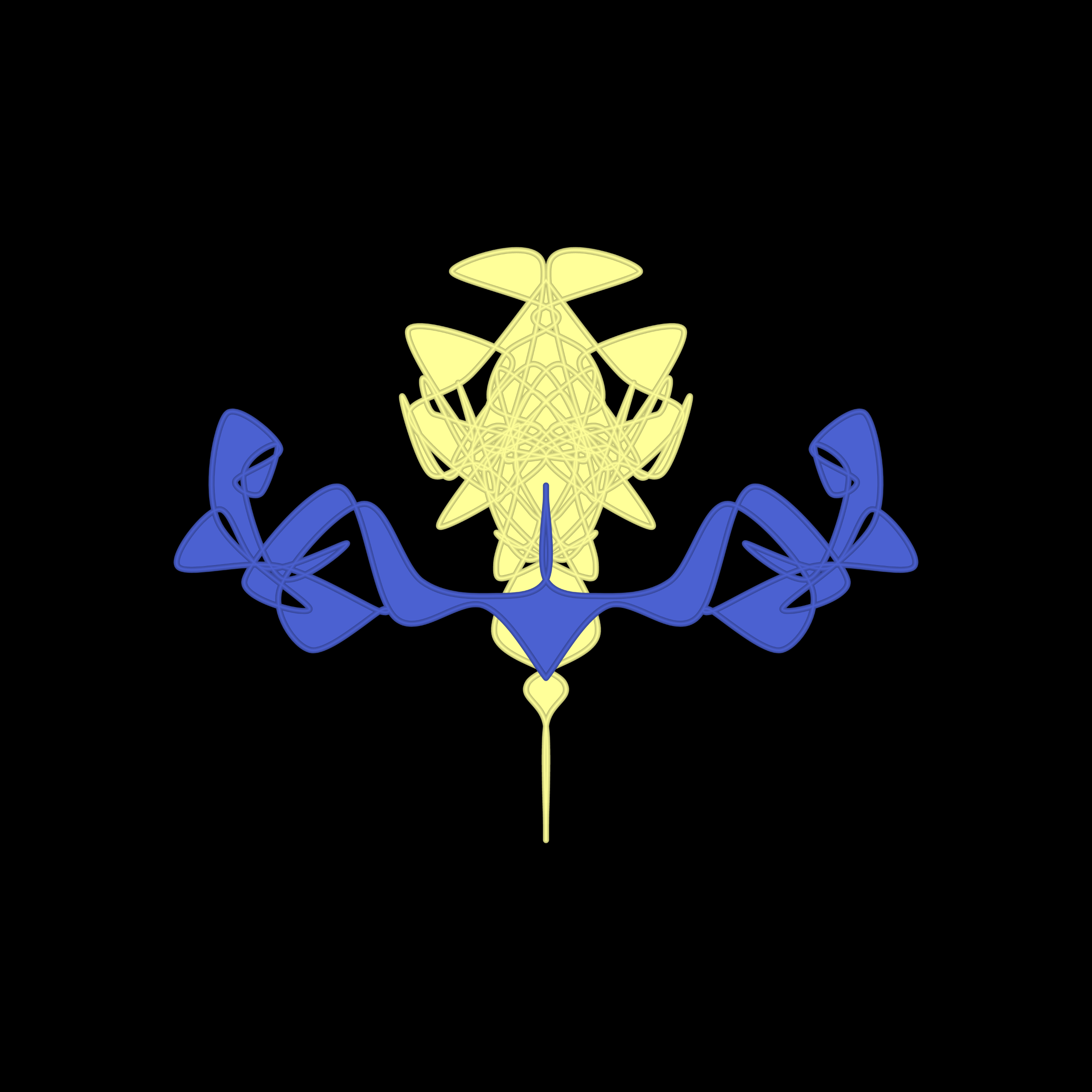 Art Blocks - Art Blocks v2 - Cryptoblots #360 - NFT # 3000360