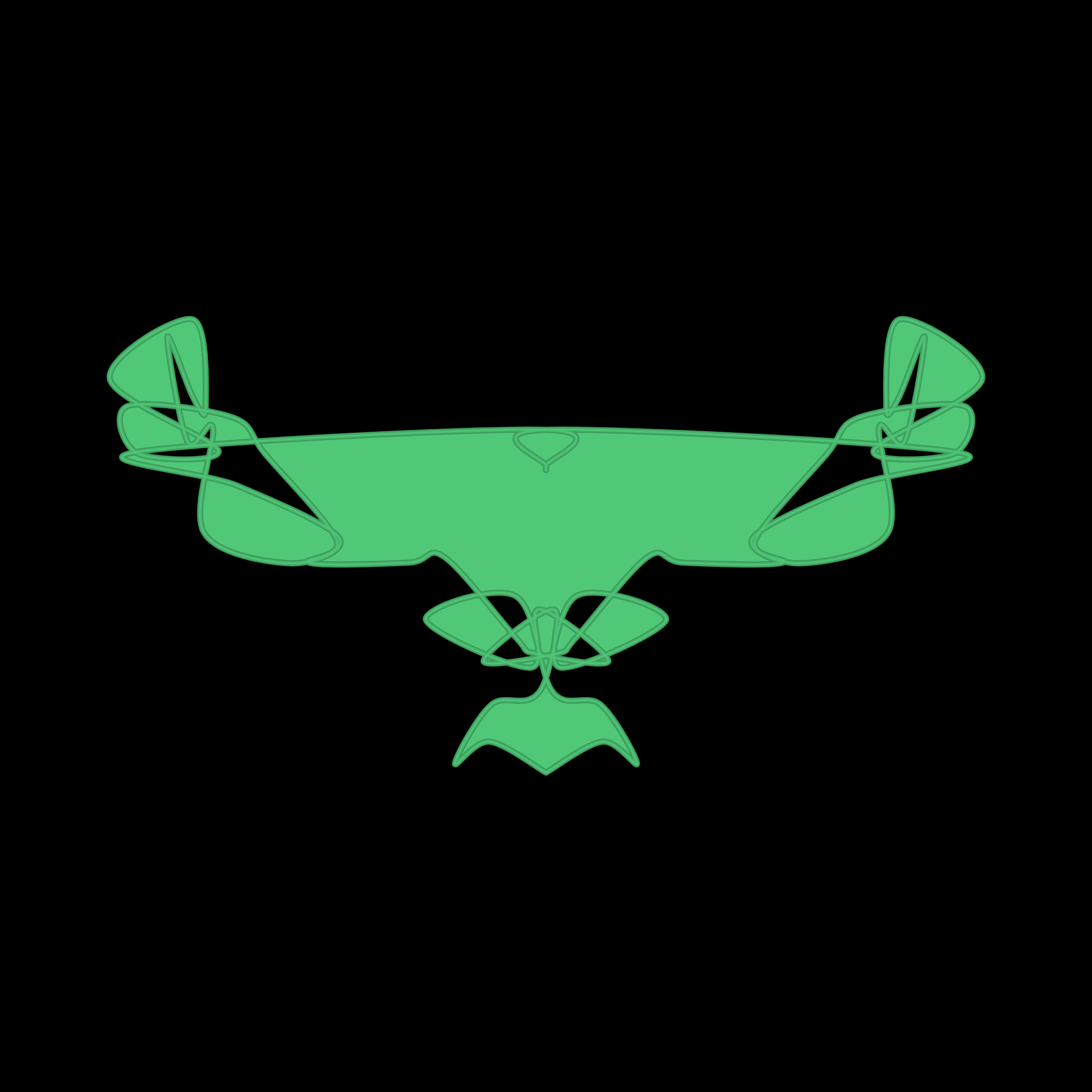 Art Blocks - Art Blocks v2 - Cryptoblots #364 - NFT # 3000364