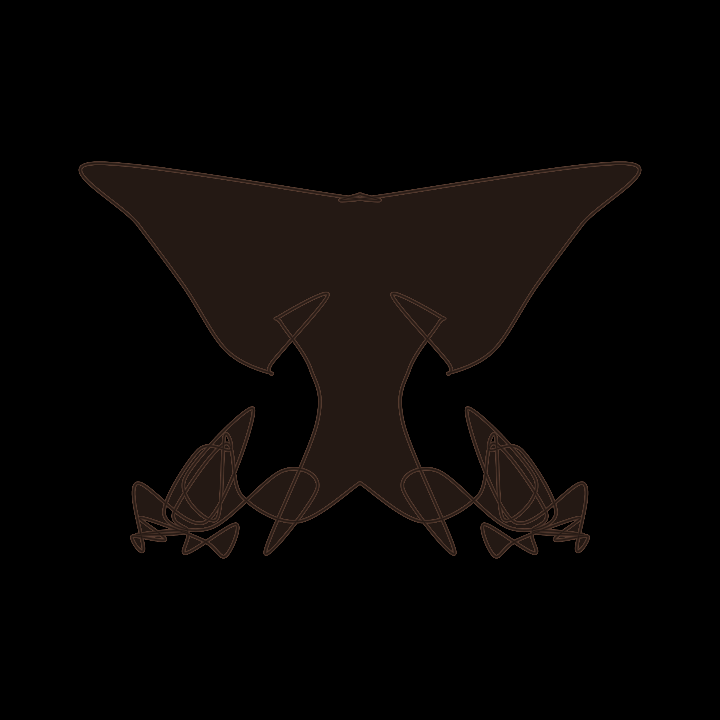 Art Blocks - Art Blocks v2 - Cryptoblots #371 - NFT # 3000371