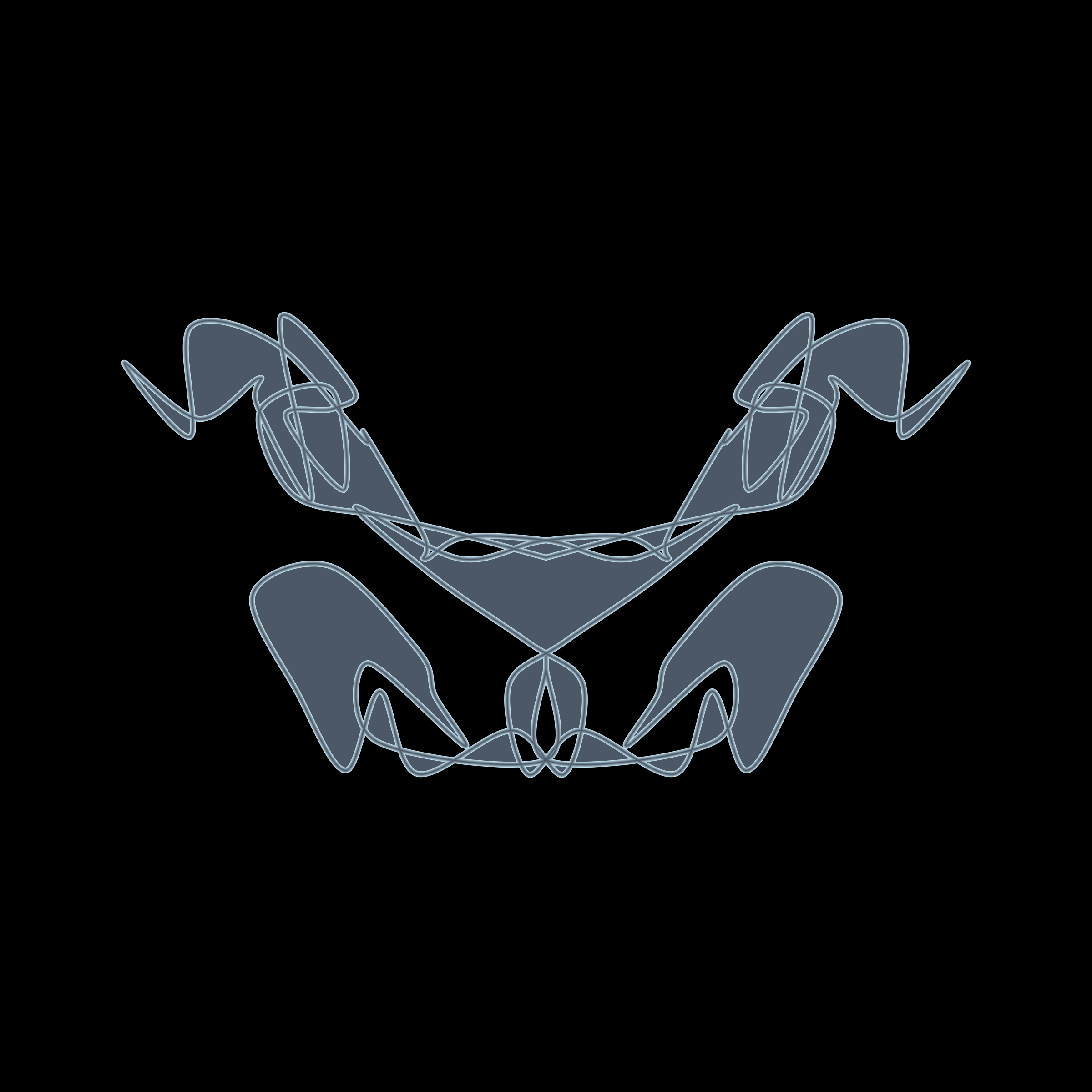 Art Blocks - Art Blocks v2 - Cryptoblots #372 - NFT # 3000372