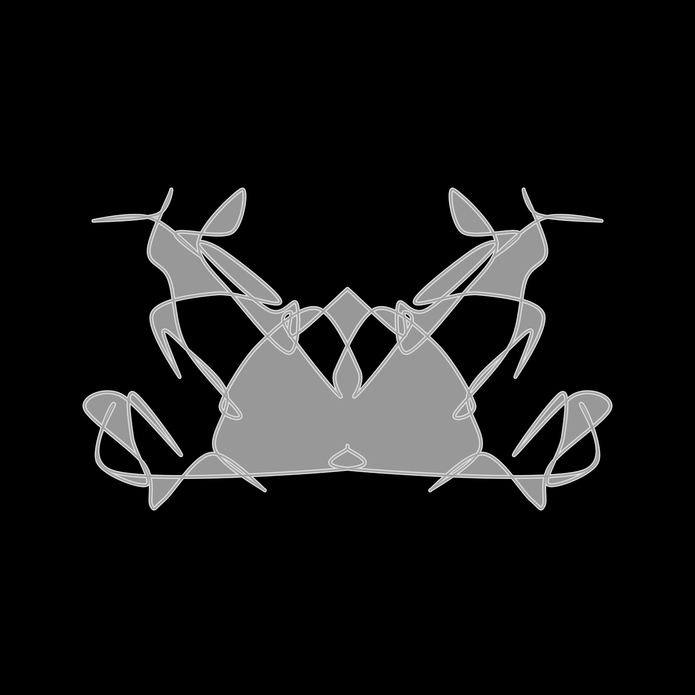 Art Blocks - Art Blocks v2 - Cryptoblots #373 - NFT # 3000373