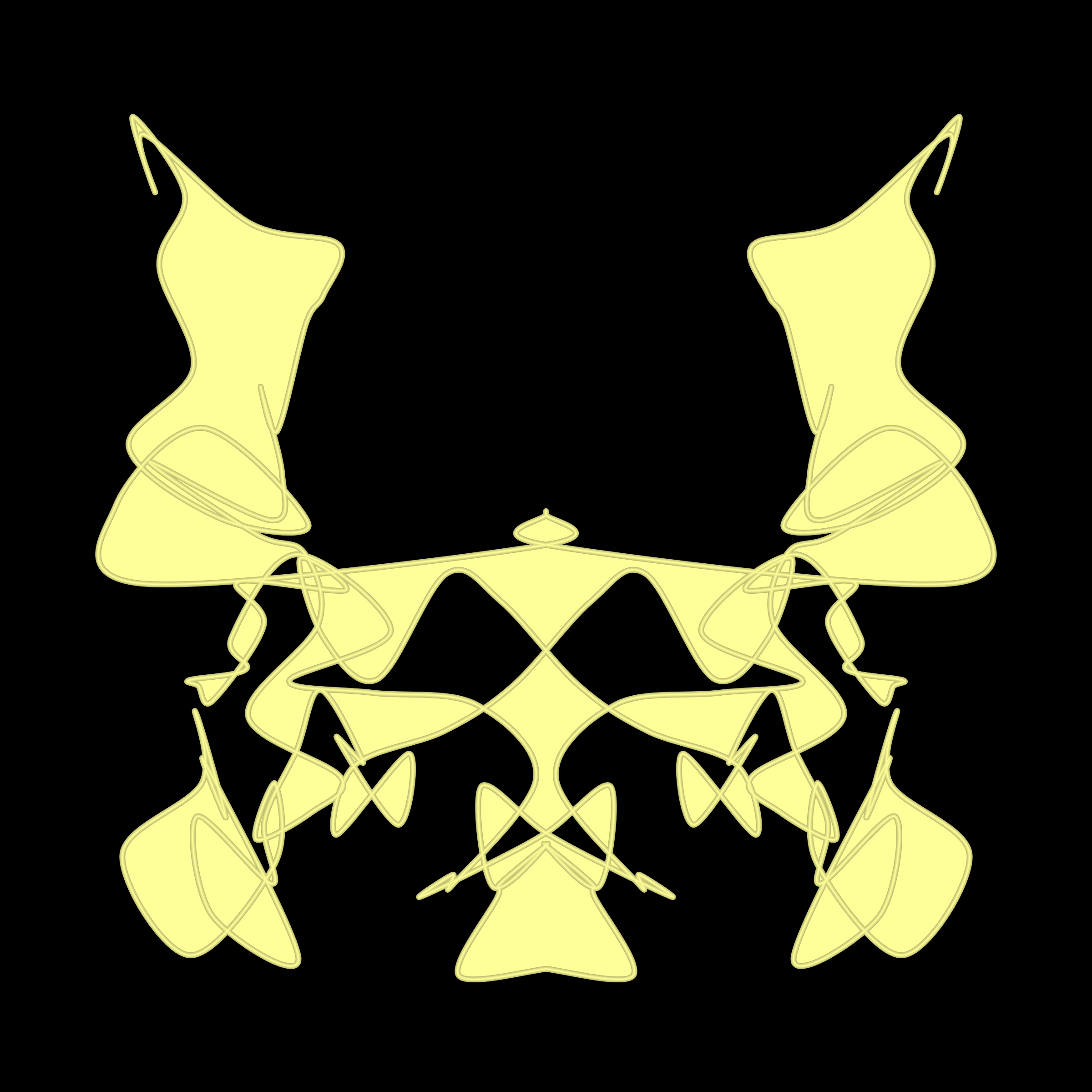 Art Blocks - Art Blocks v2 - Cryptoblots #383 - NFT # 3000383