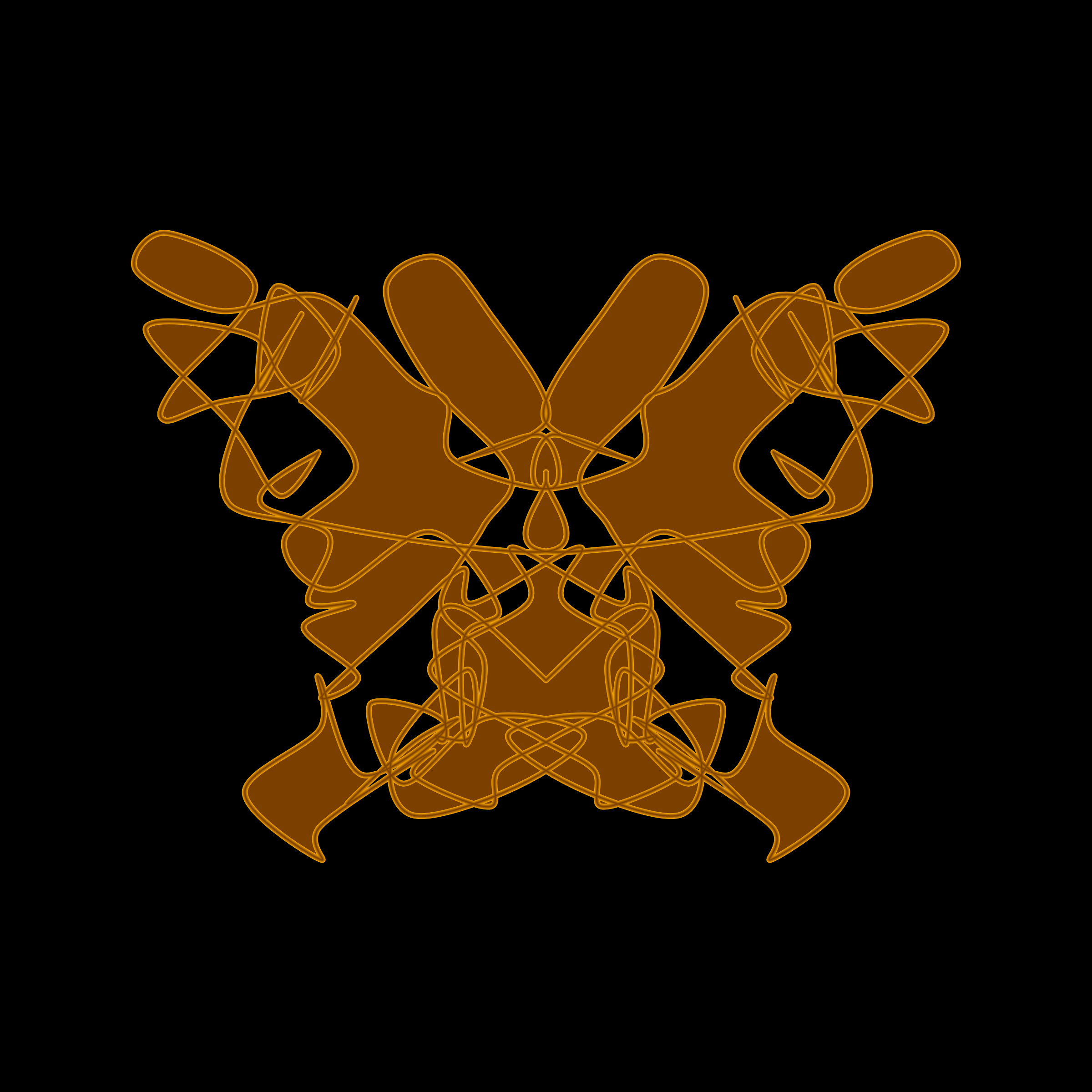 Art Blocks - Art Blocks v2 - Cryptoblots #384 - NFT # 3000384