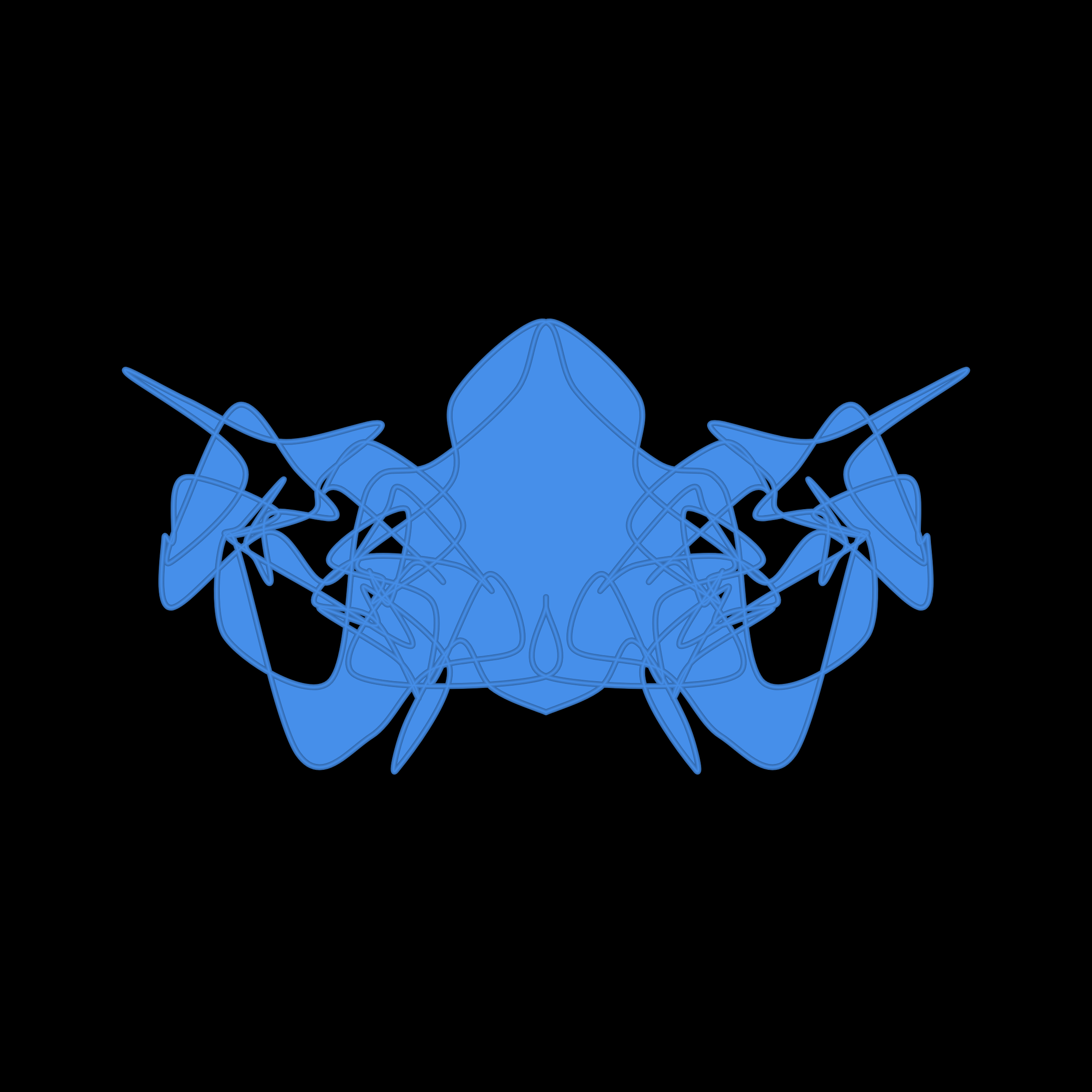 Art Blocks - Art Blocks v2 - Cryptoblots #385 - NFT # 3000385