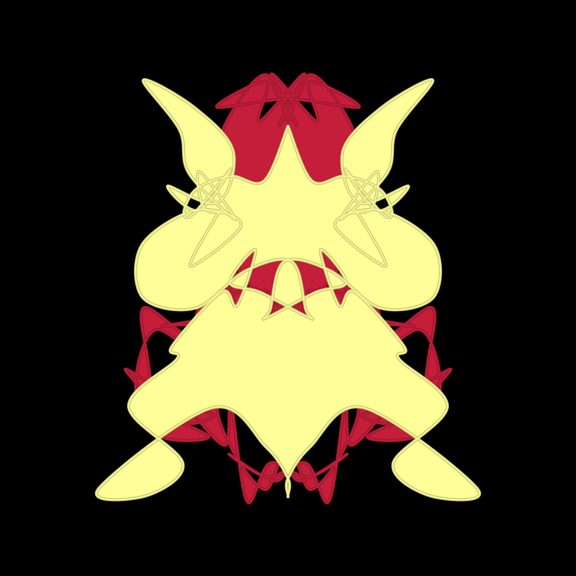 Art Blocks - Art Blocks v2 - Cryptoblots #391 - NFT # 3000391