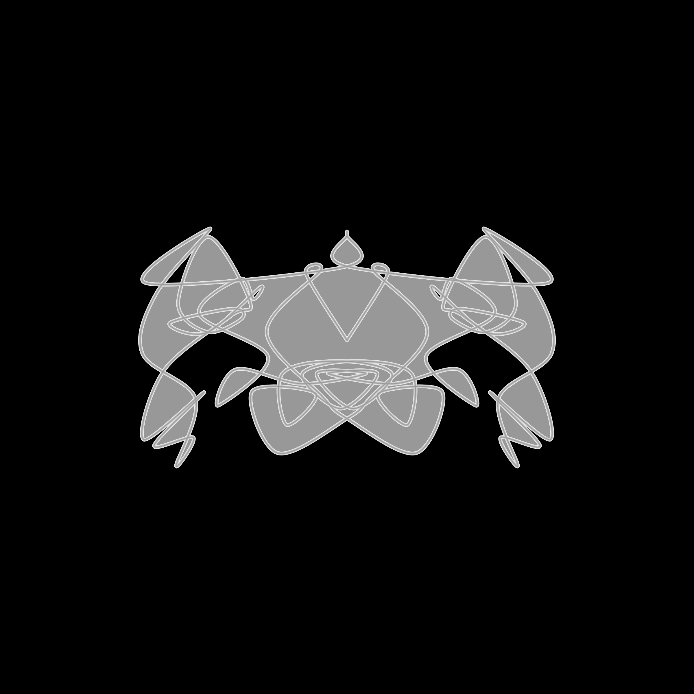 Art Blocks - Art Blocks v2 - Cryptoblots #393 - NFT # 3000393