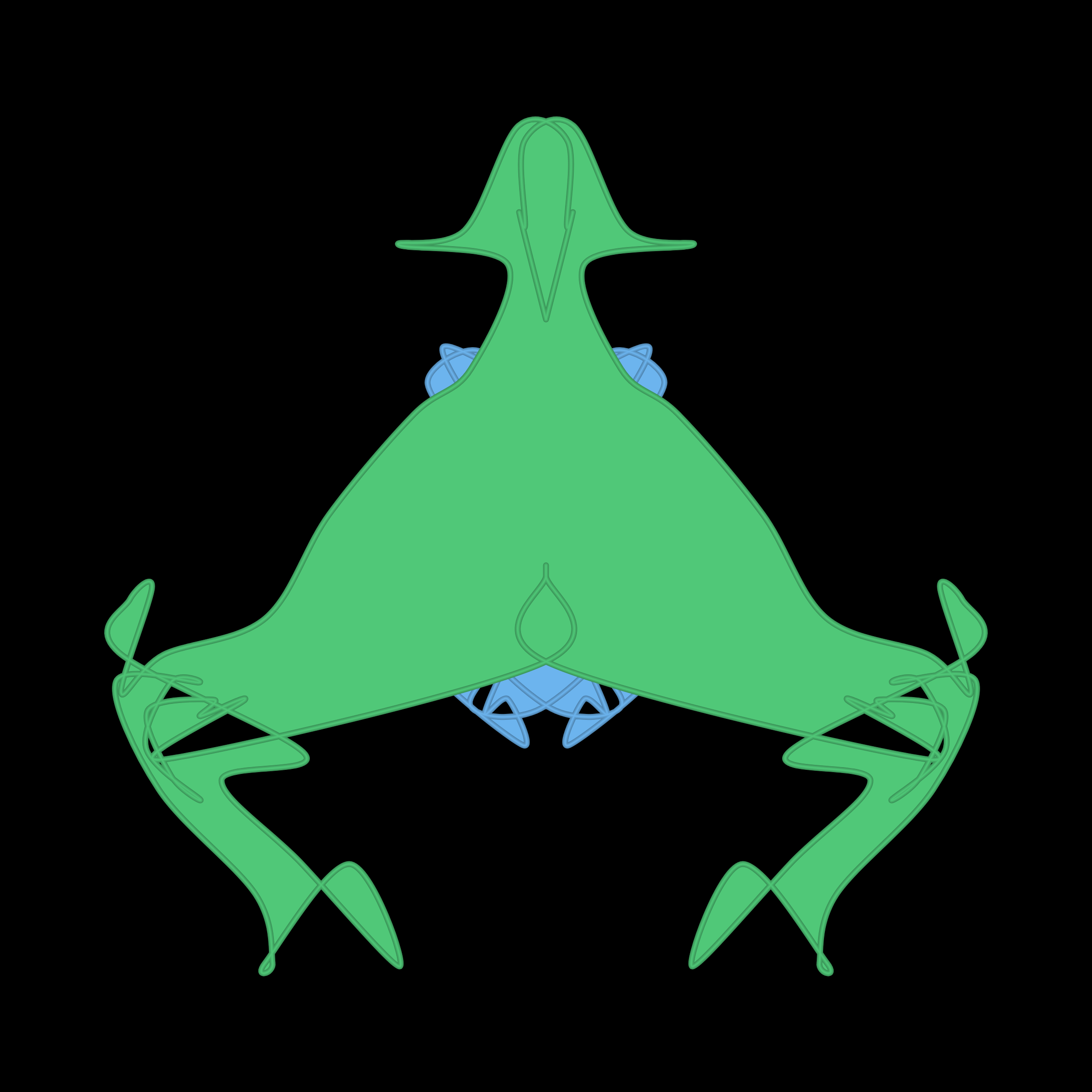 Art Blocks - Art Blocks v2 - Cryptoblots #400 - NFT # 3000400