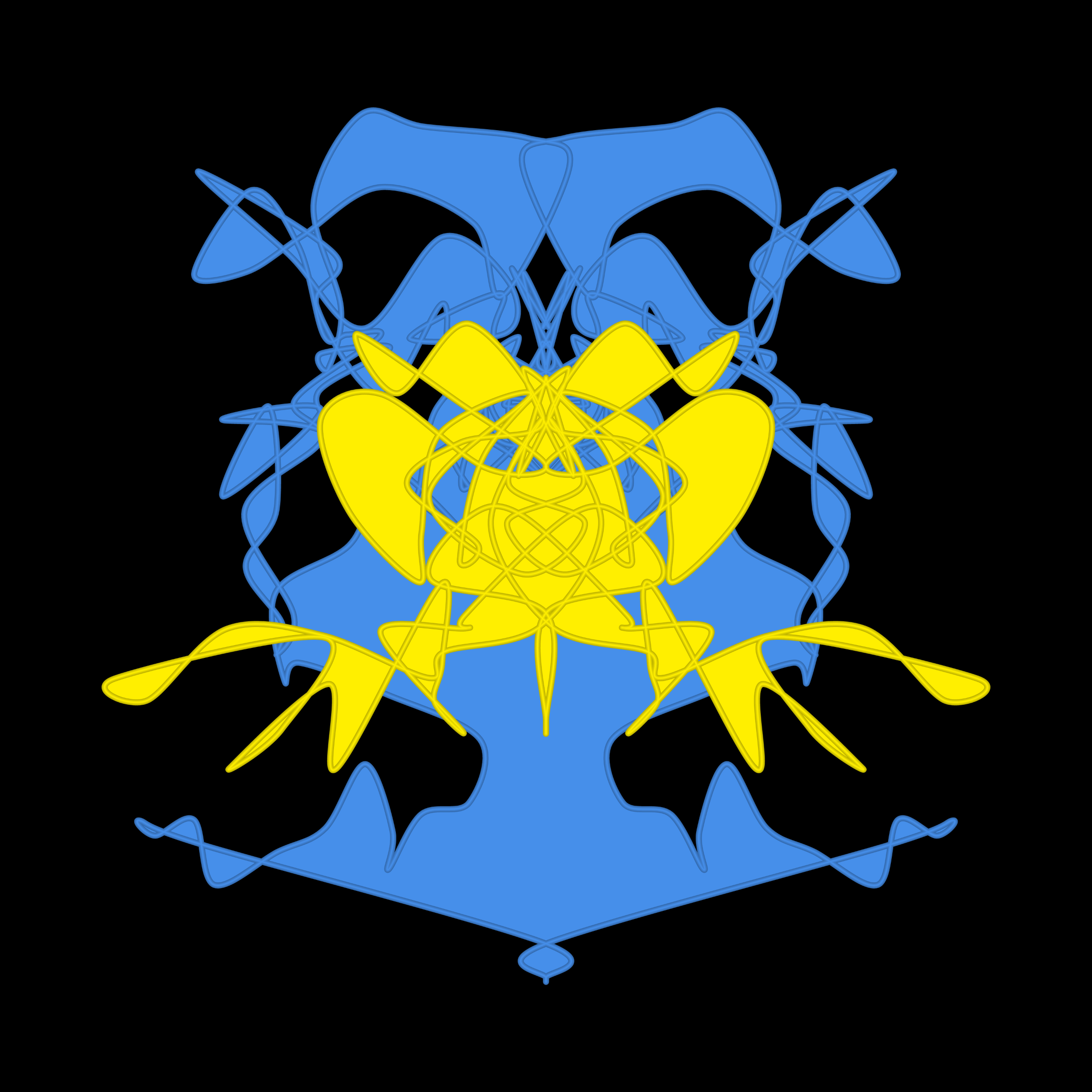 Art Blocks - Art Blocks v2 - Cryptoblots #408 - NFT # 3000408