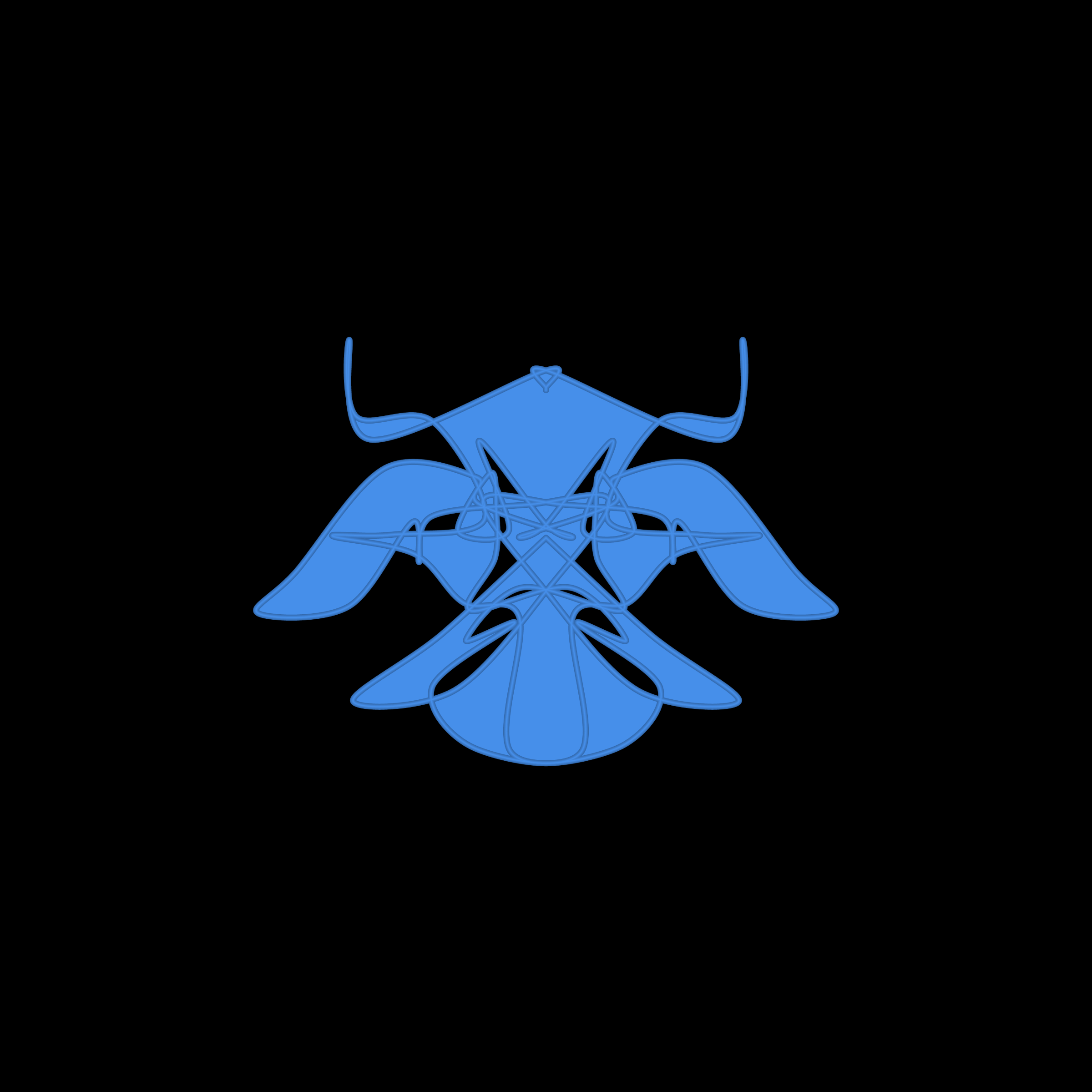 Art Blocks - Art Blocks v2 - Cryptoblots #410 - NFT # 3000410