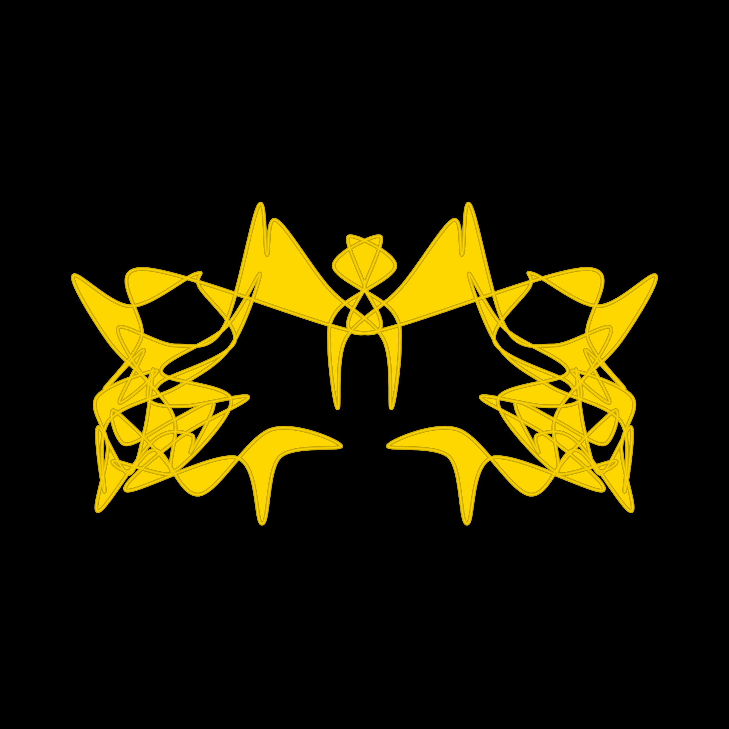 Art Blocks - Art Blocks v2 - Cryptoblots #414 - NFT # 3000414