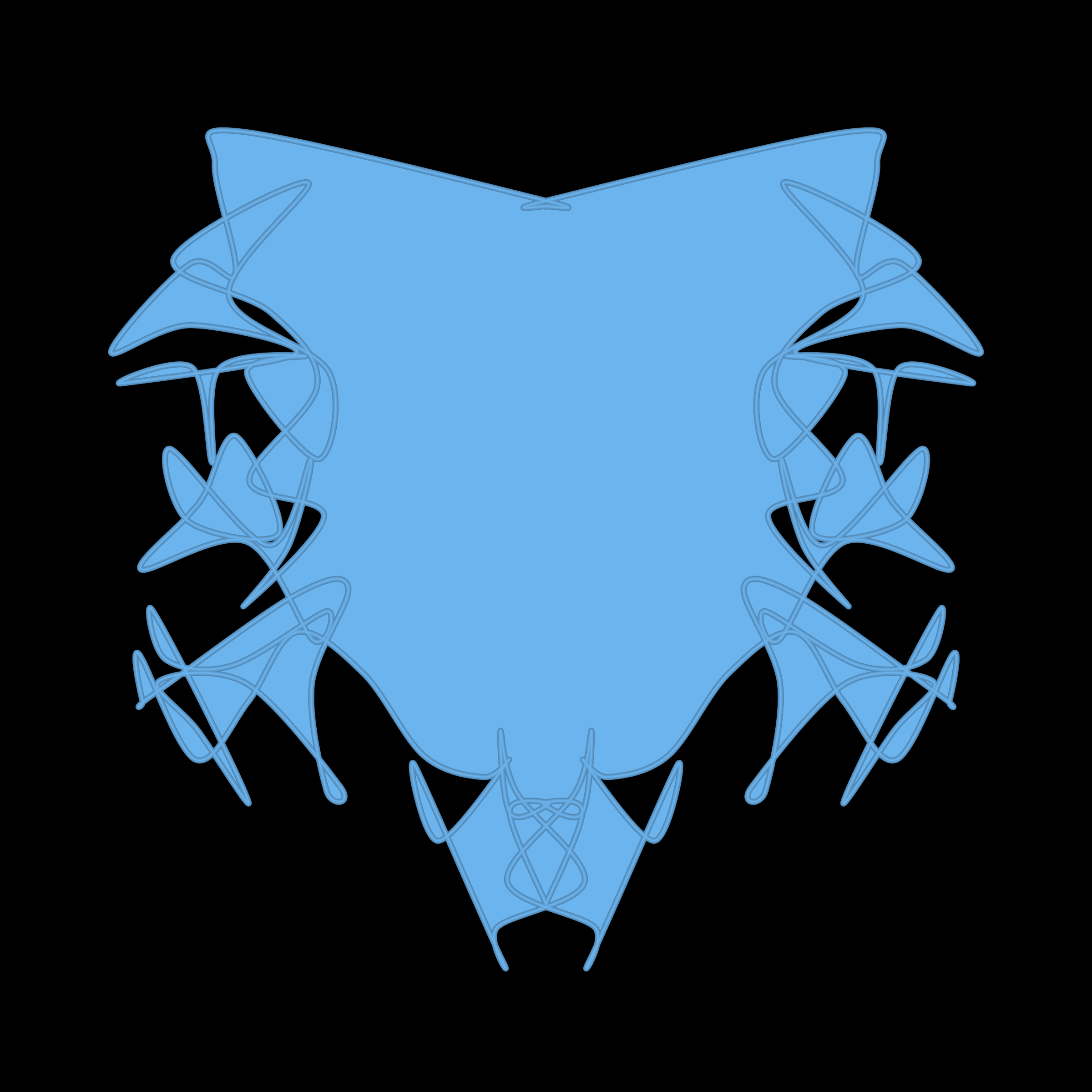 Art Blocks - Art Blocks v2 - Cryptoblots #415 - NFT # 3000415