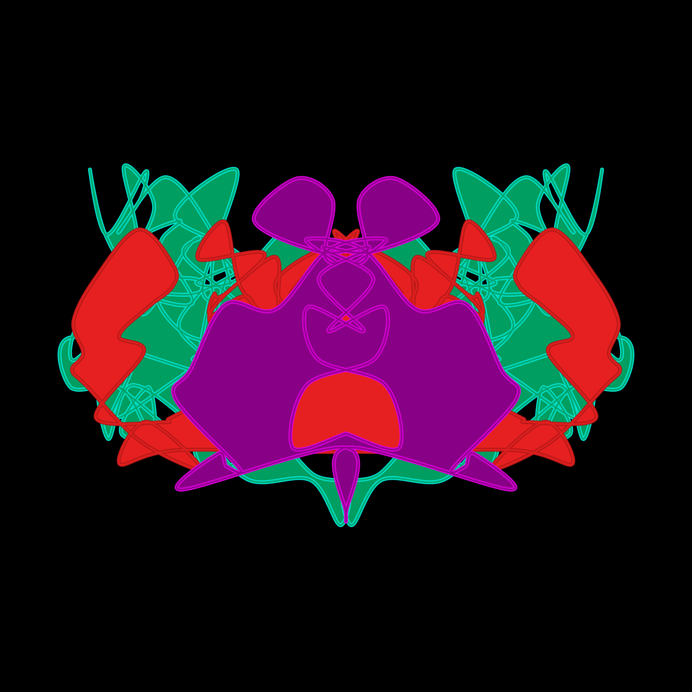 Art Blocks - Art Blocks v2 - Cryptoblots #423 - NFT # 3000423