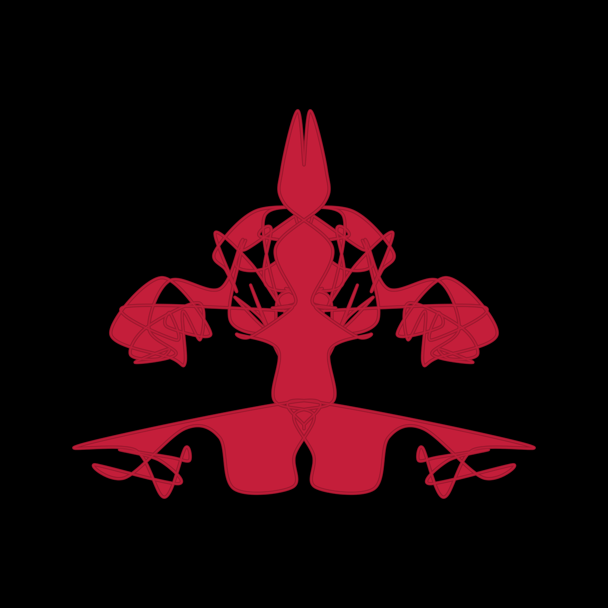 Art Blocks - Art Blocks v2 - Cryptoblots #425 - NFT # 3000425