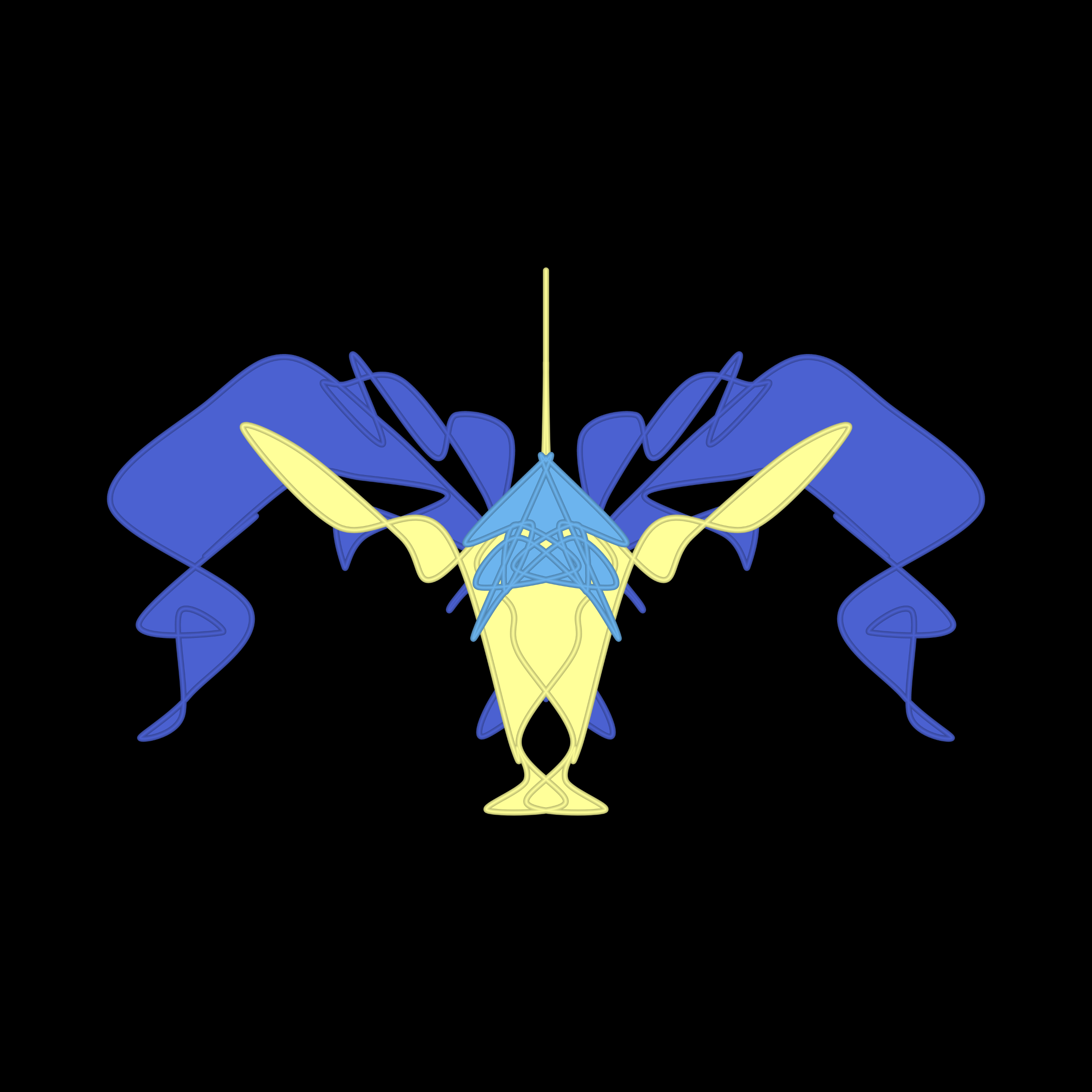 Art Blocks - Art Blocks v2 - Cryptoblots #428 - NFT # 3000428