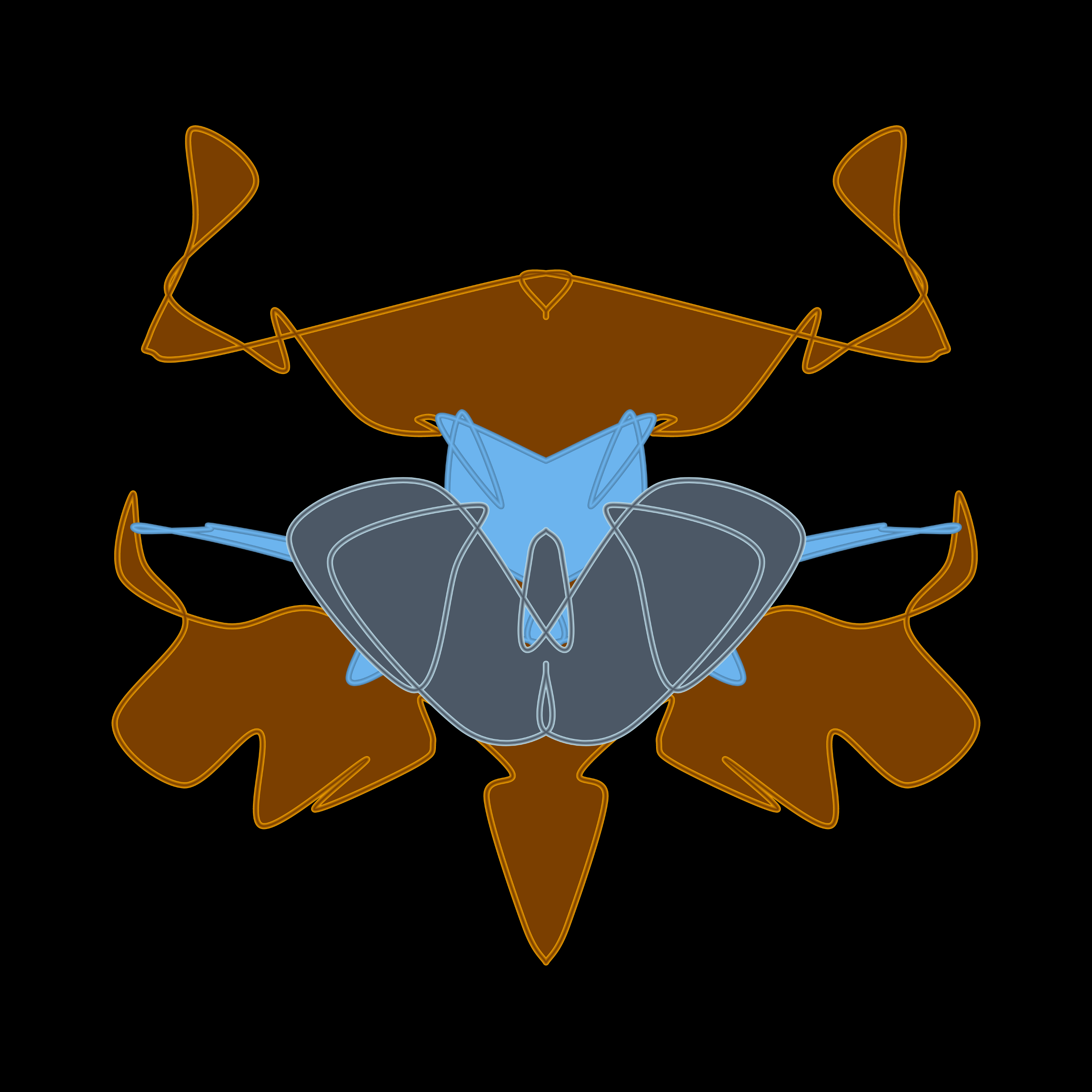 Art Blocks - Art Blocks v2 - Cryptoblots #429 - NFT # 3000429