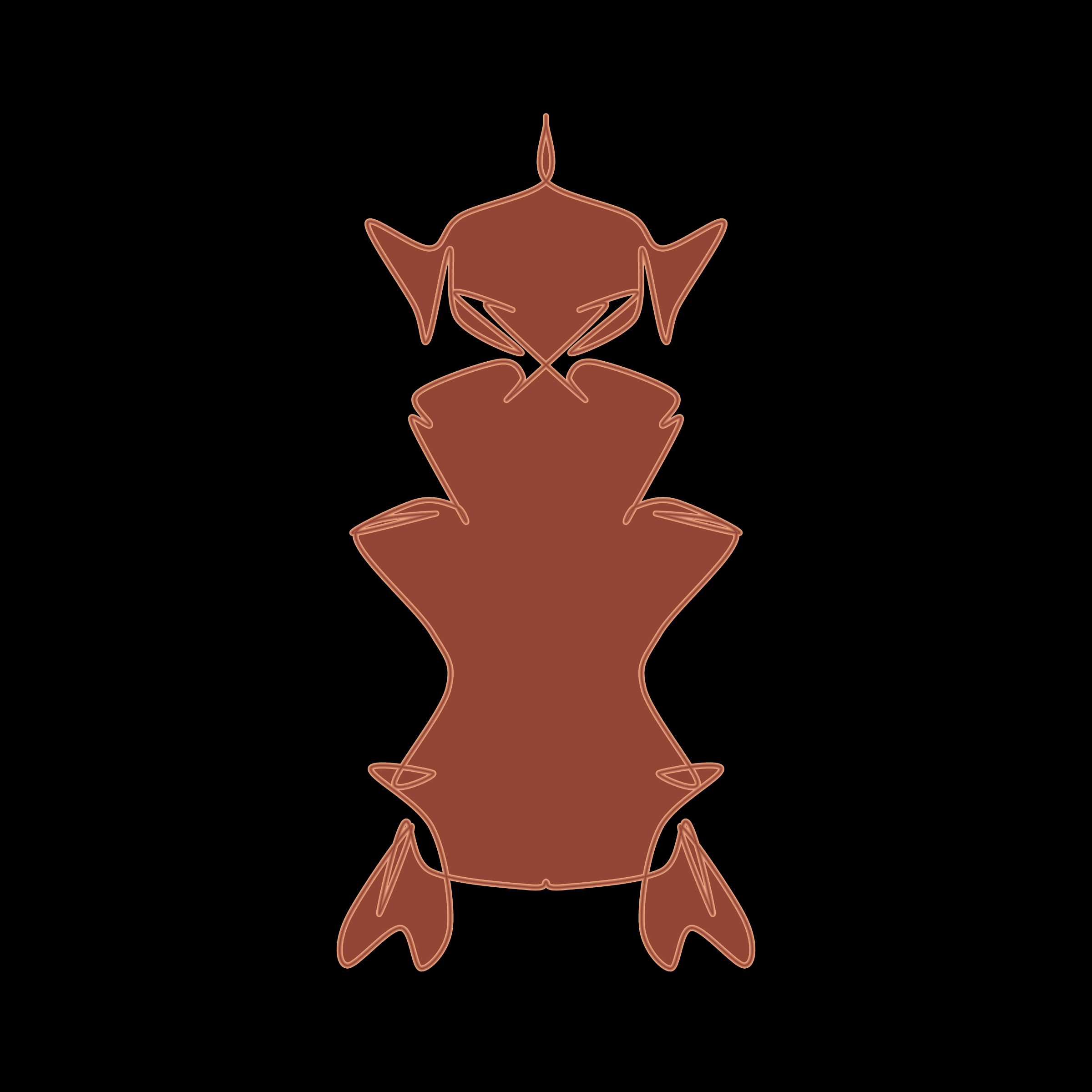 Art Blocks - Art Blocks v2 - Cryptoblots #431 - NFT # 3000431