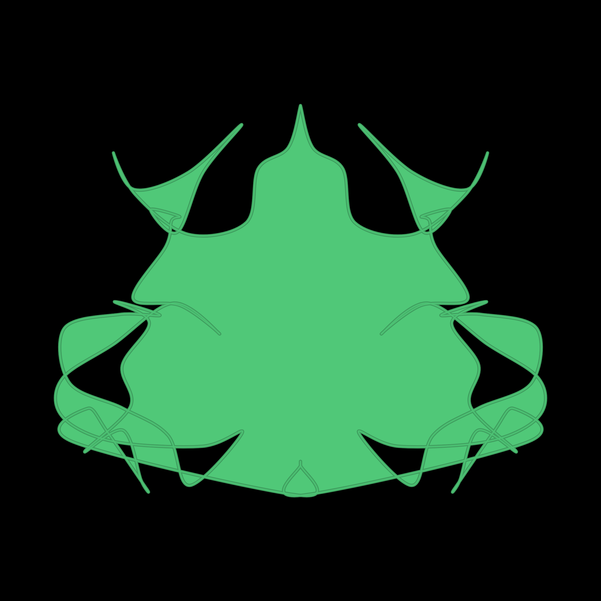 Art Blocks - Art Blocks v2 - Cryptoblots #435 - NFT # 3000435