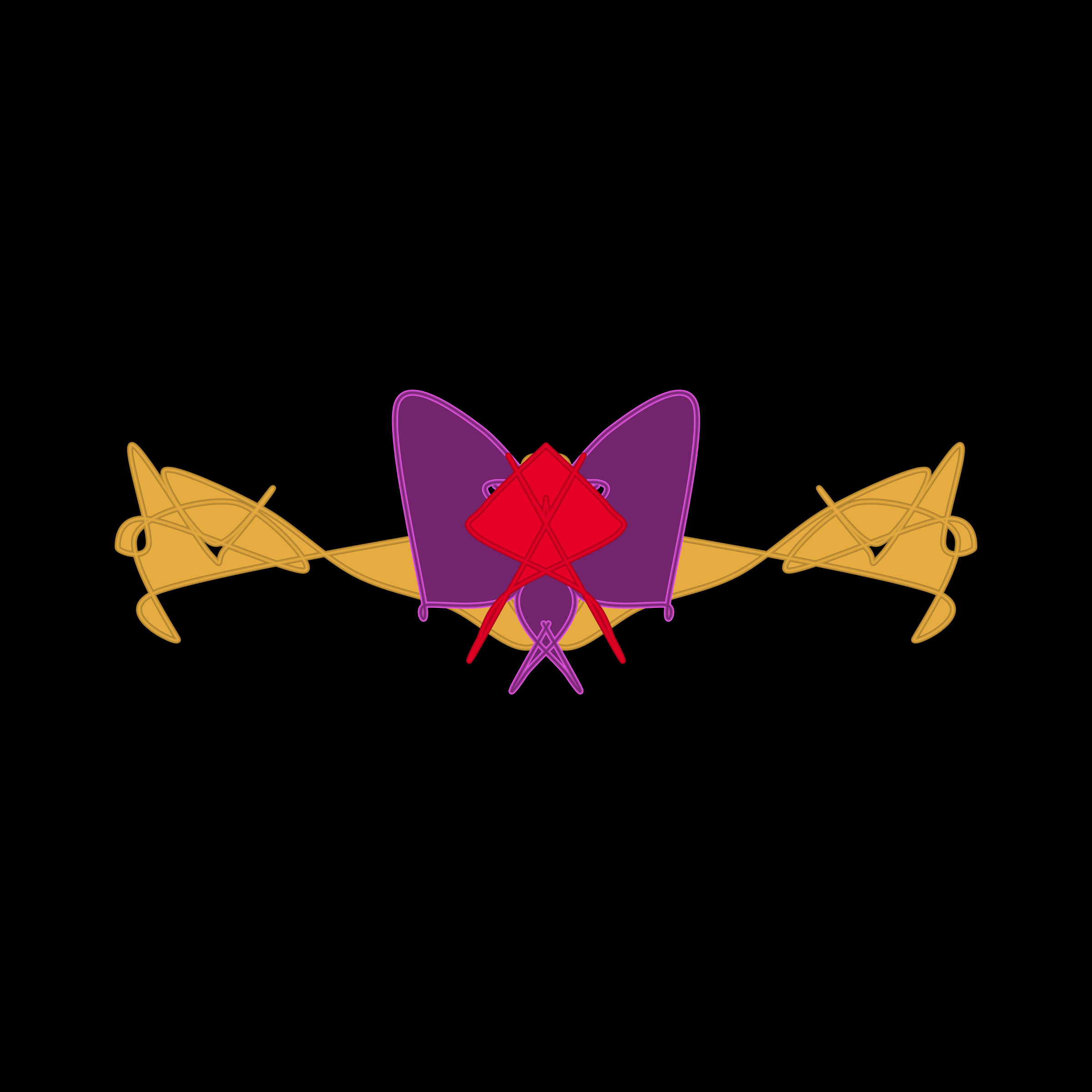 Art Blocks - Art Blocks v2 - Cryptoblots #437 - NFT # 3000437