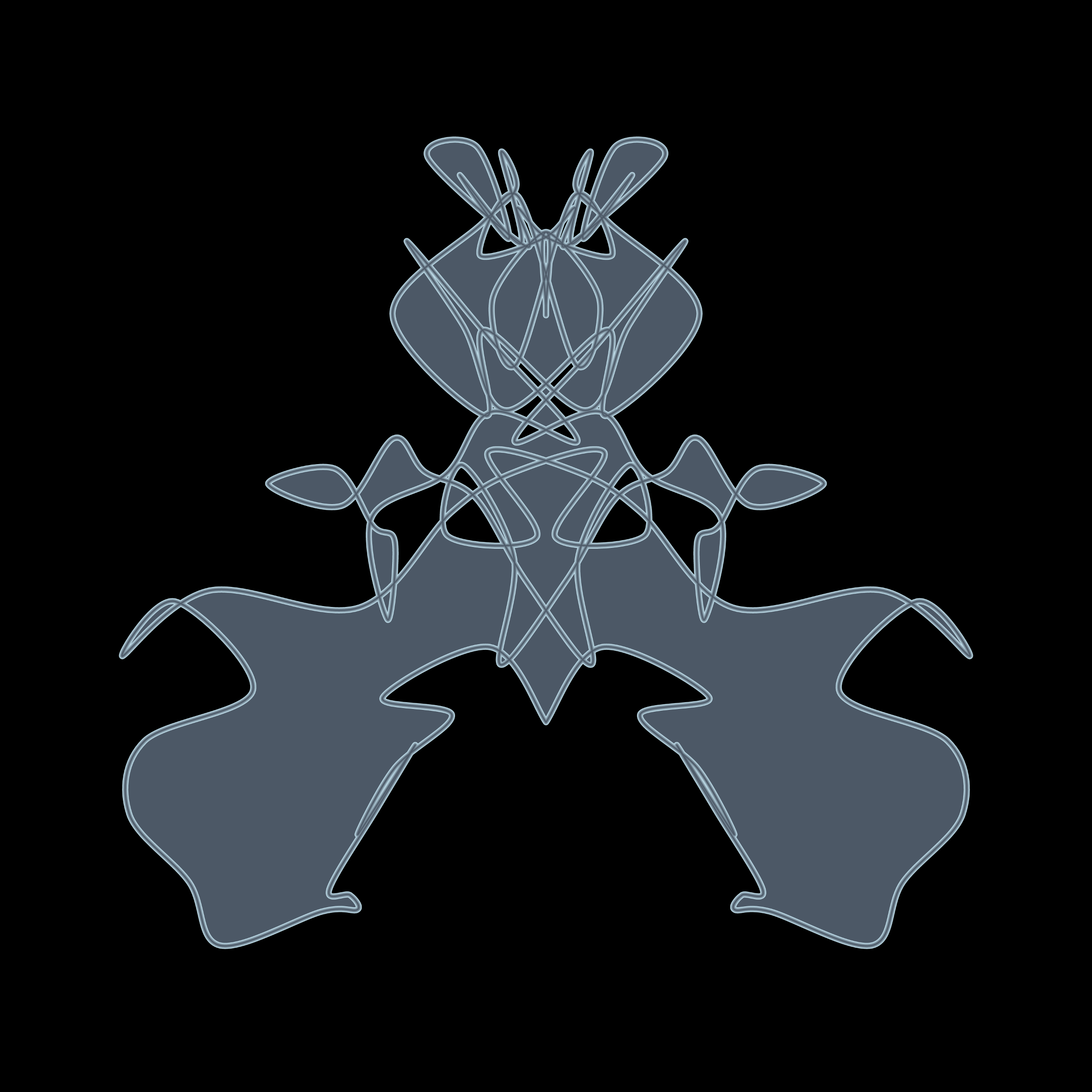 Art Blocks - Art Blocks v2 - Cryptoblots #442 - NFT # 3000442