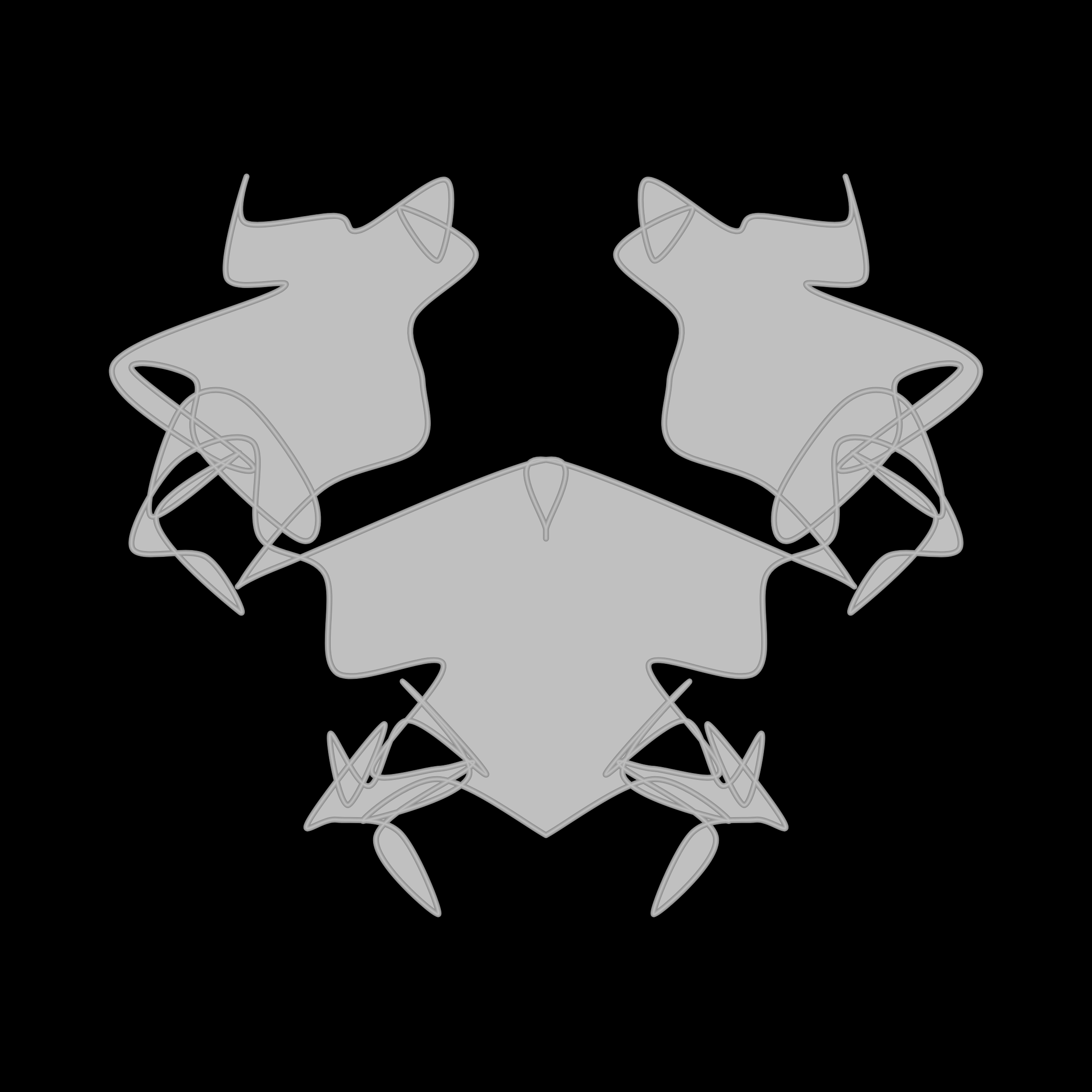 Art Blocks - Art Blocks v2 - Cryptoblots #447 - NFT # 3000447