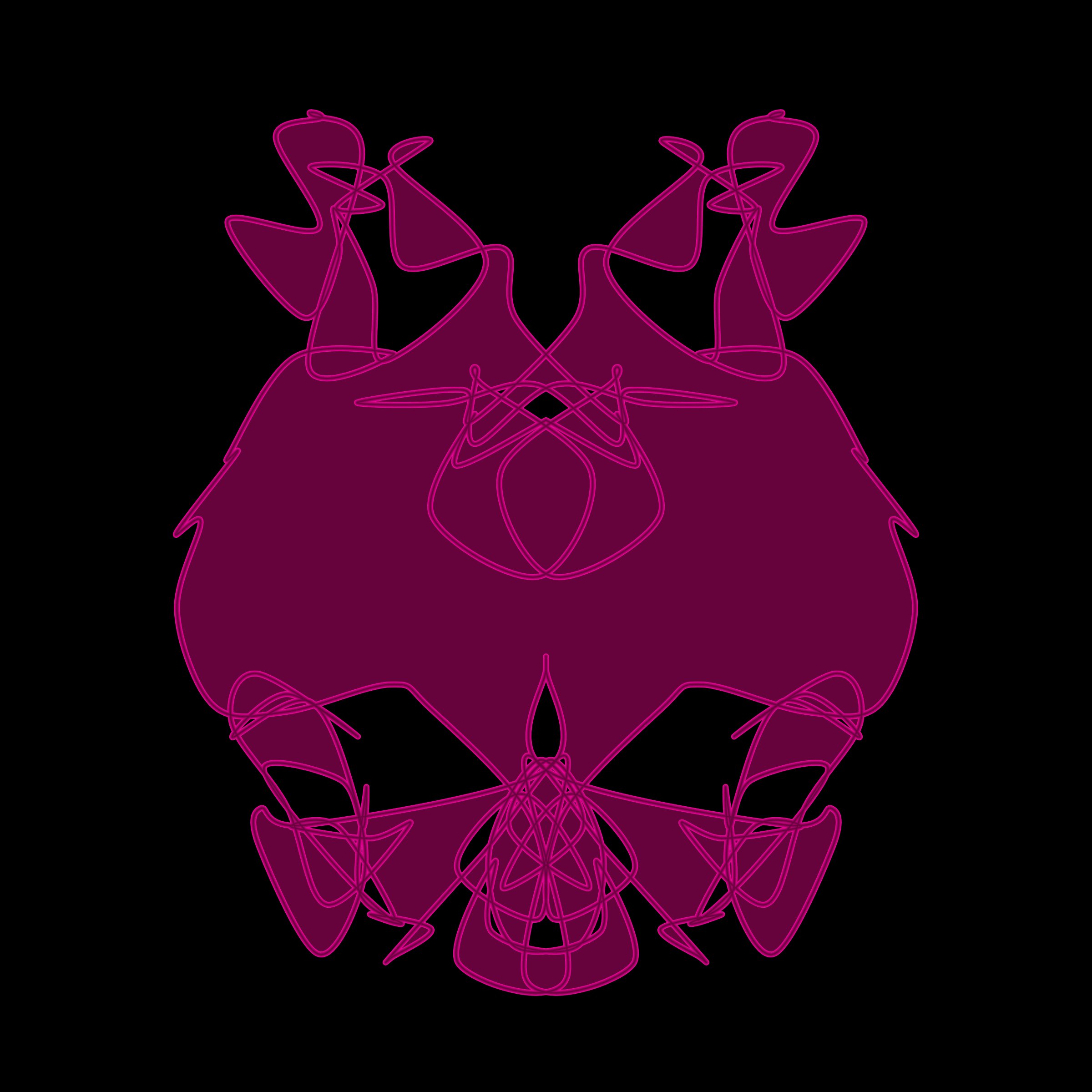 Art Blocks - Art Blocks v2 - Cryptoblots #448 - NFT # 3000448