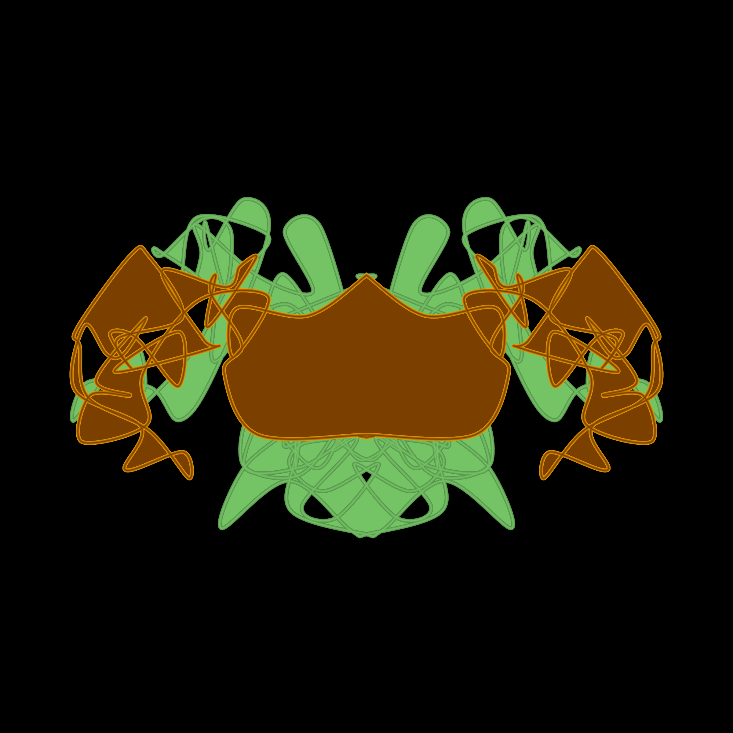 Art Blocks - Art Blocks v2 - Cryptoblots #449 - NFT # 3000449