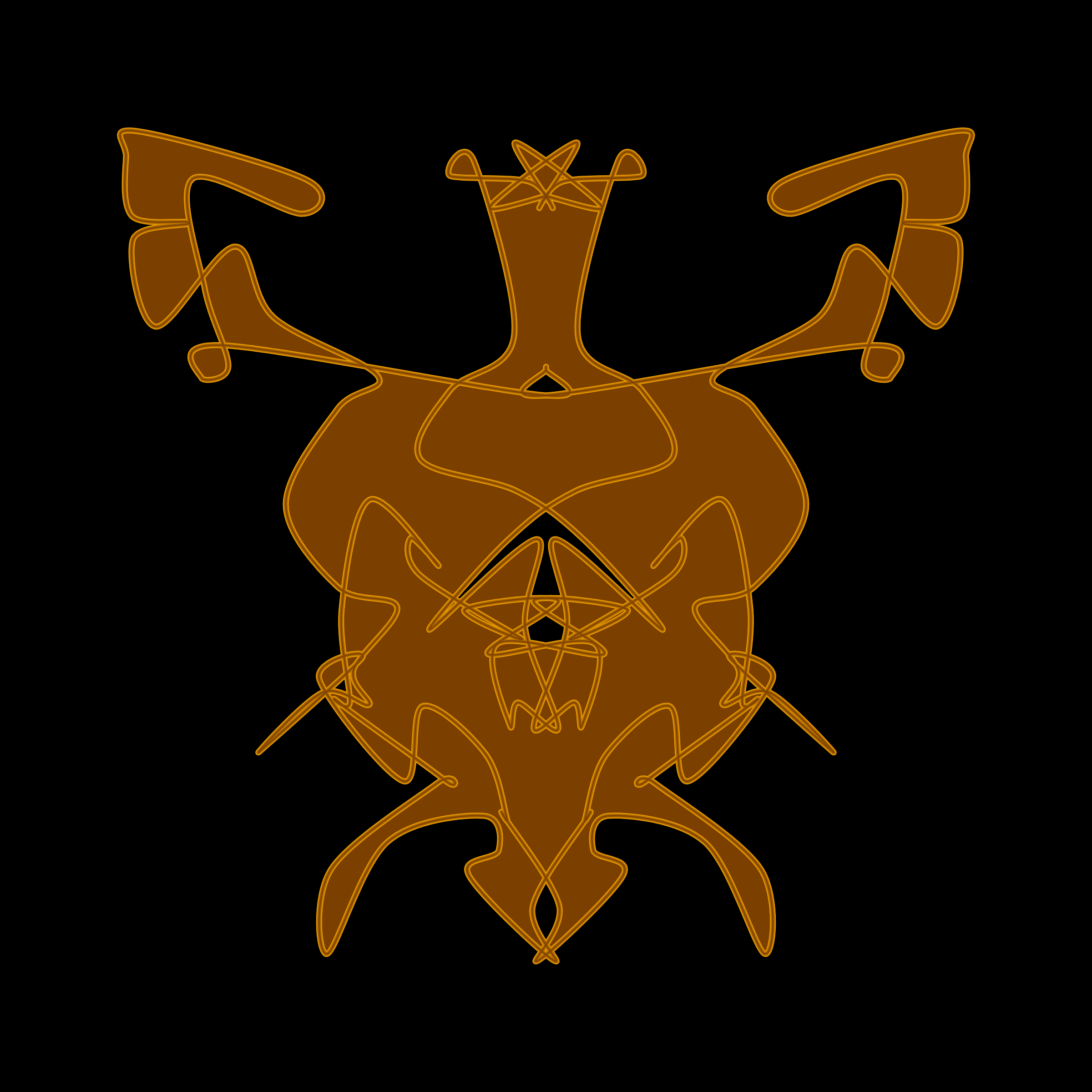 Art Blocks - Art Blocks v2 - Cryptoblots #452 - NFT # 3000452