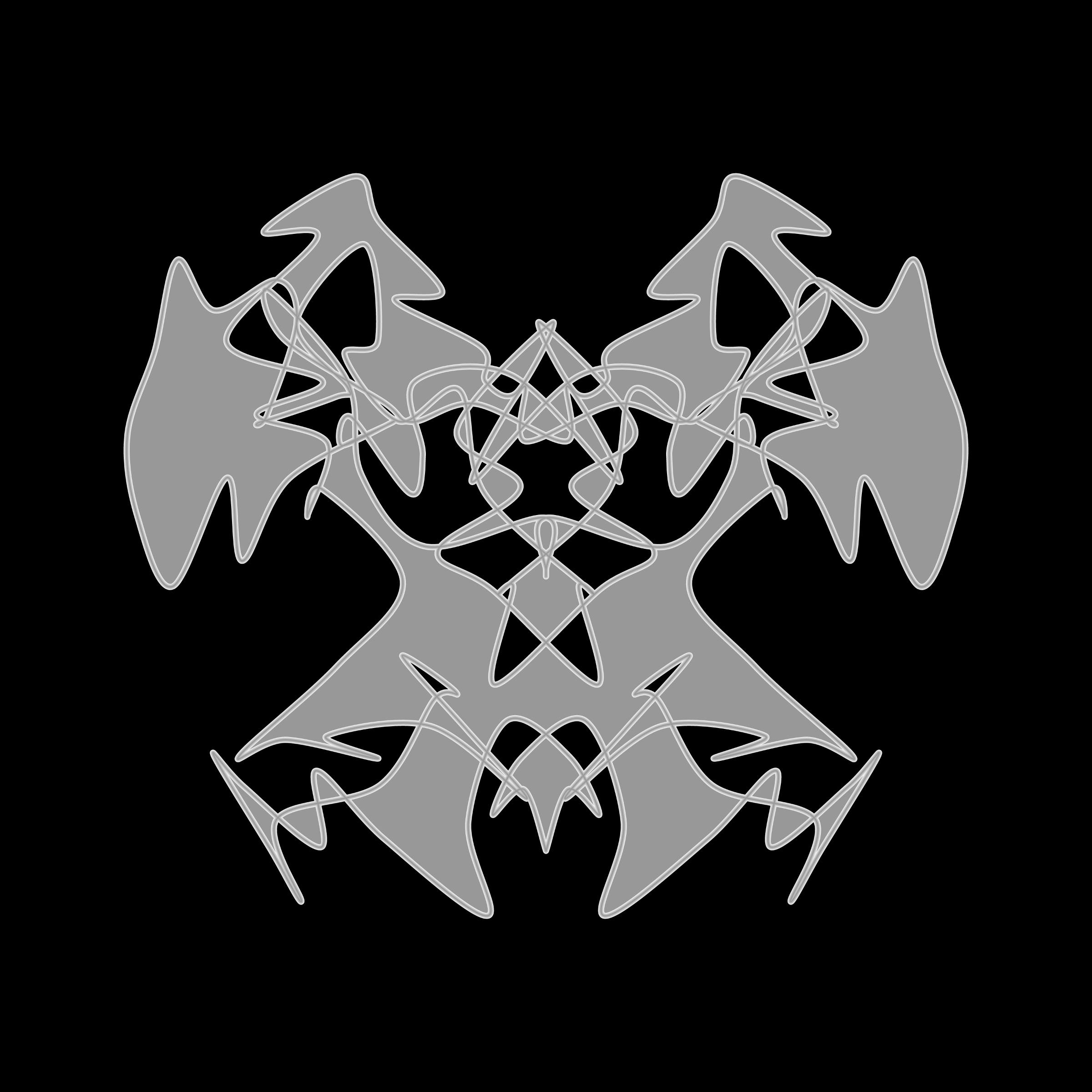 Art Blocks - Art Blocks v2 - Cryptoblots #455 - NFT # 3000455