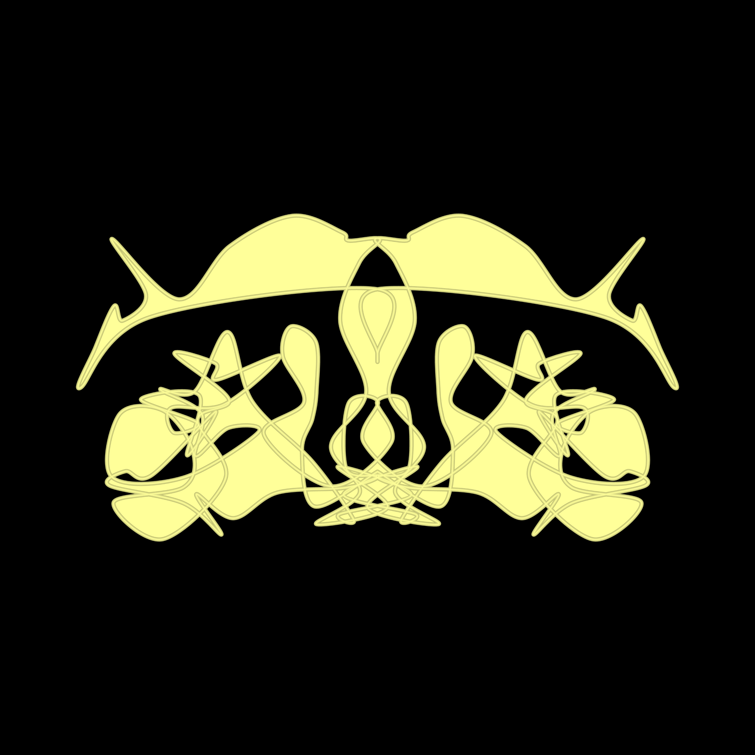 Art Blocks - Art Blocks v2 - Cryptoblots #457 - NFT # 3000457