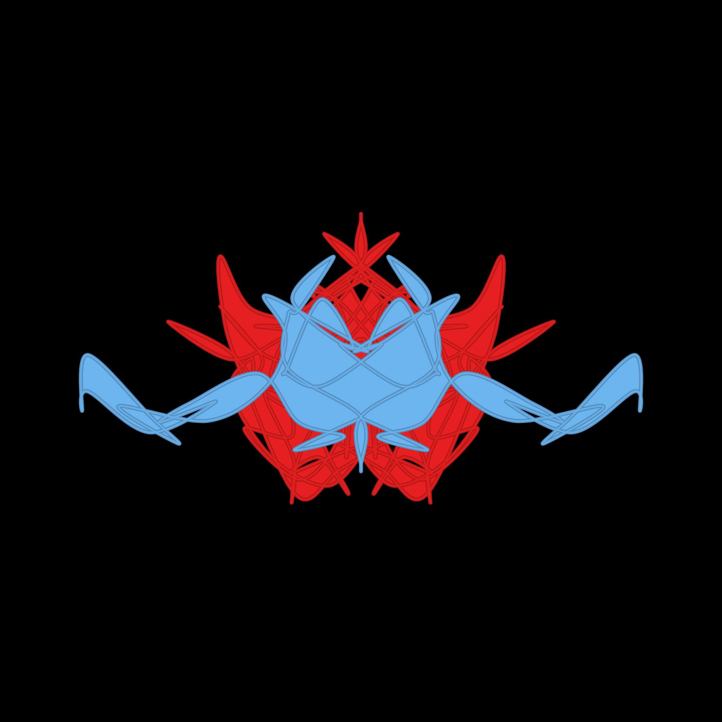 Art Blocks - Art Blocks v2 - Cryptoblots #459 - NFT # 3000459