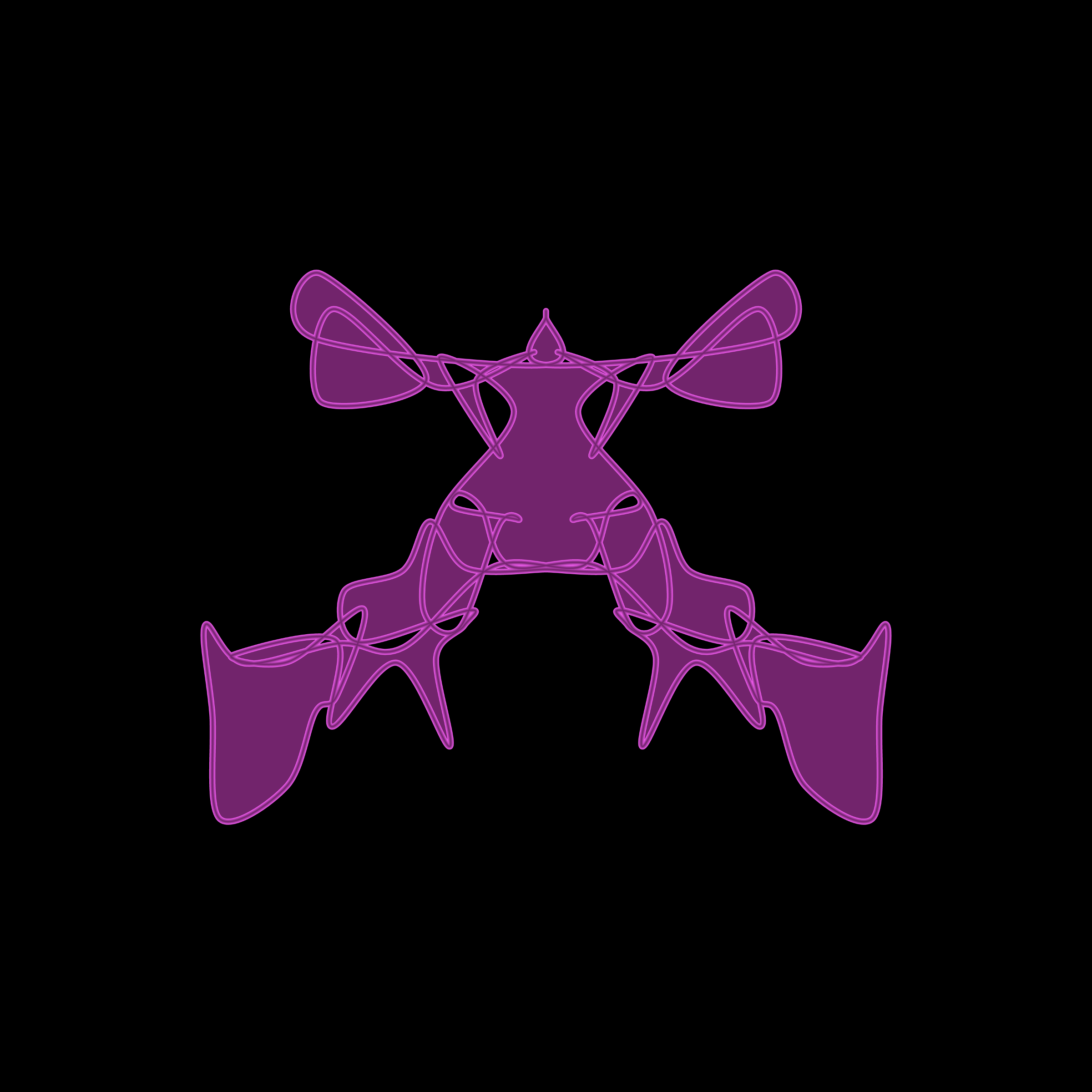 Art Blocks - Art Blocks v2 - Cryptoblots #467 - NFT # 3000467