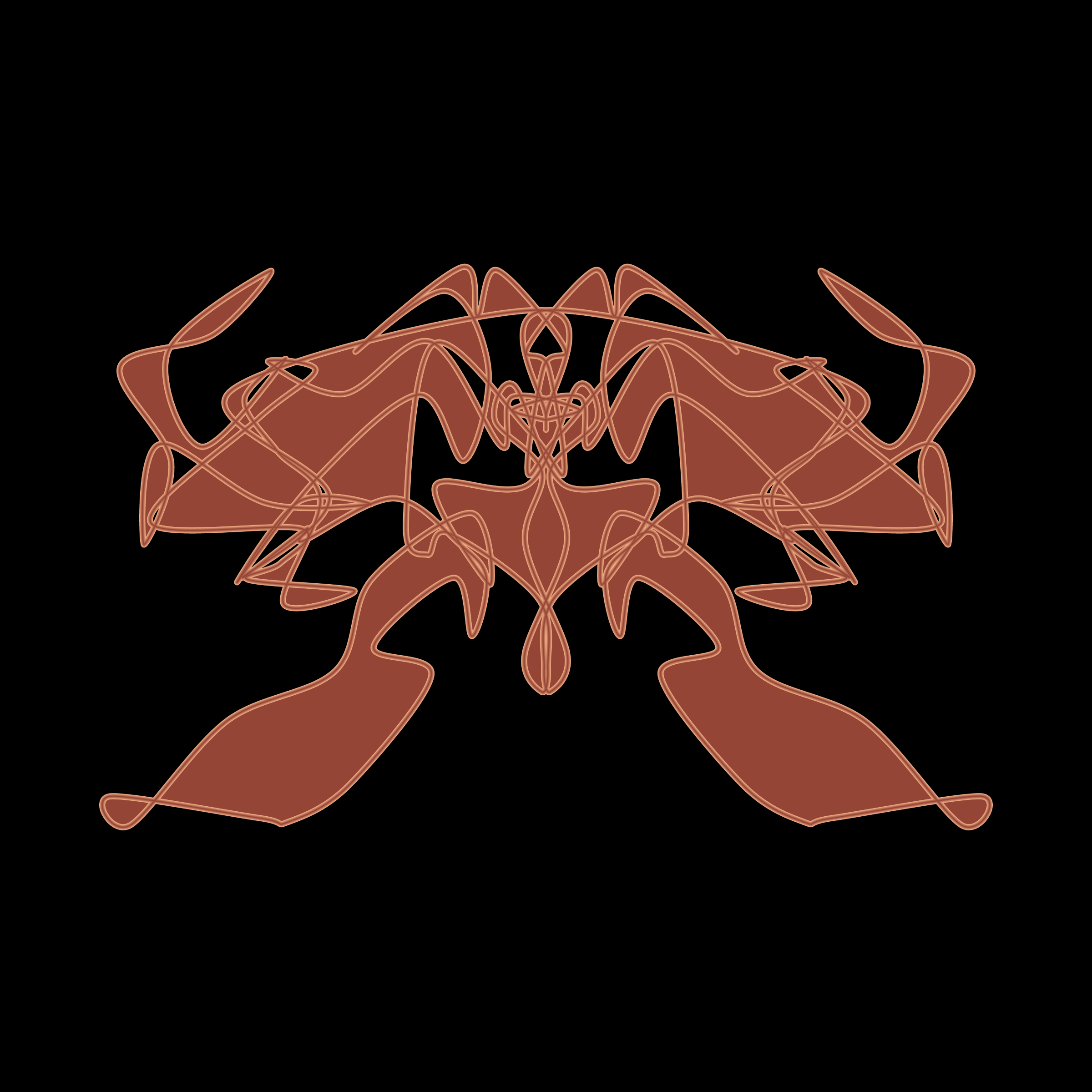 Art Blocks - Art Blocks v2 - Cryptoblots #471 - NFT # 3000471