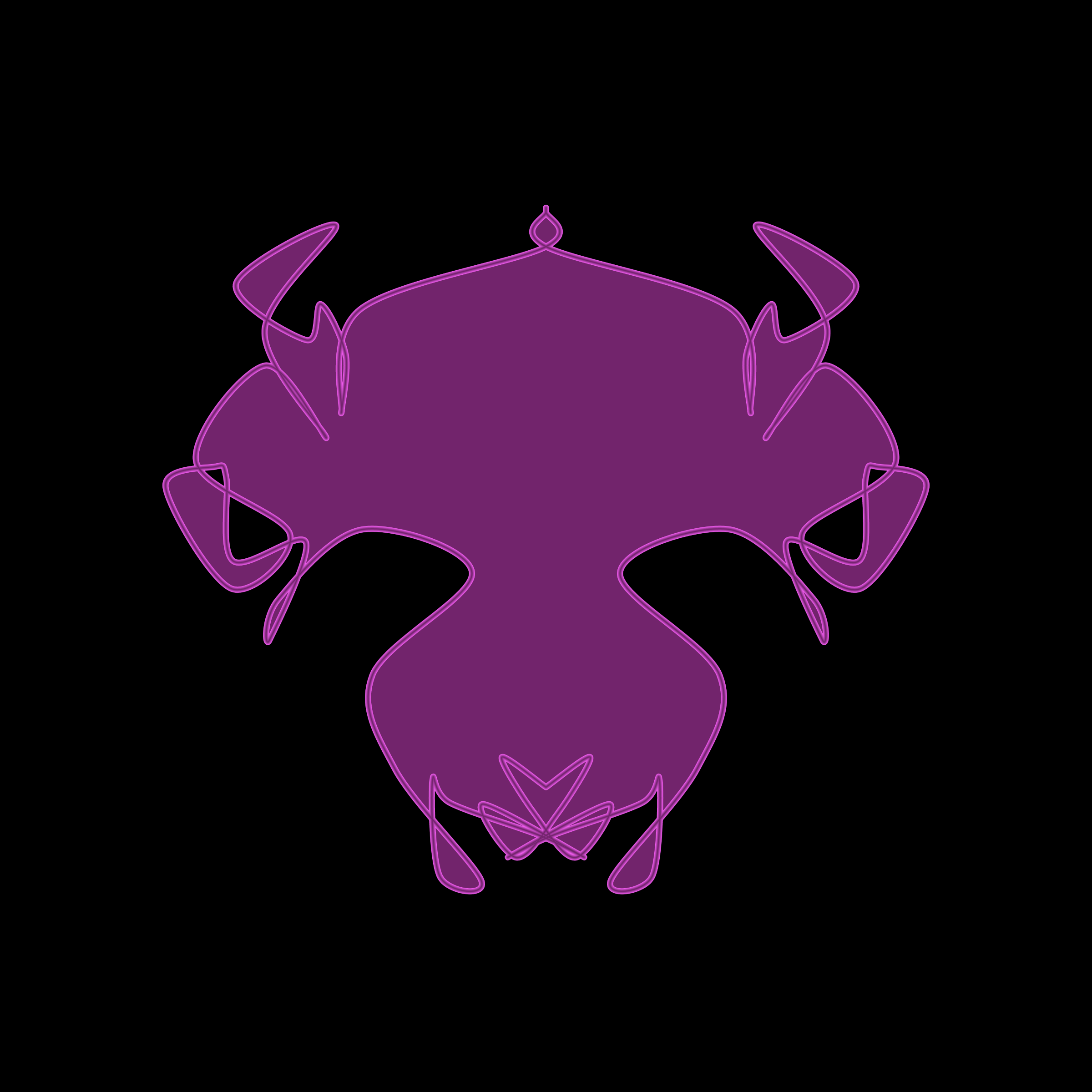 Art Blocks - Art Blocks v2 - Cryptoblots #476 - NFT # 3000476