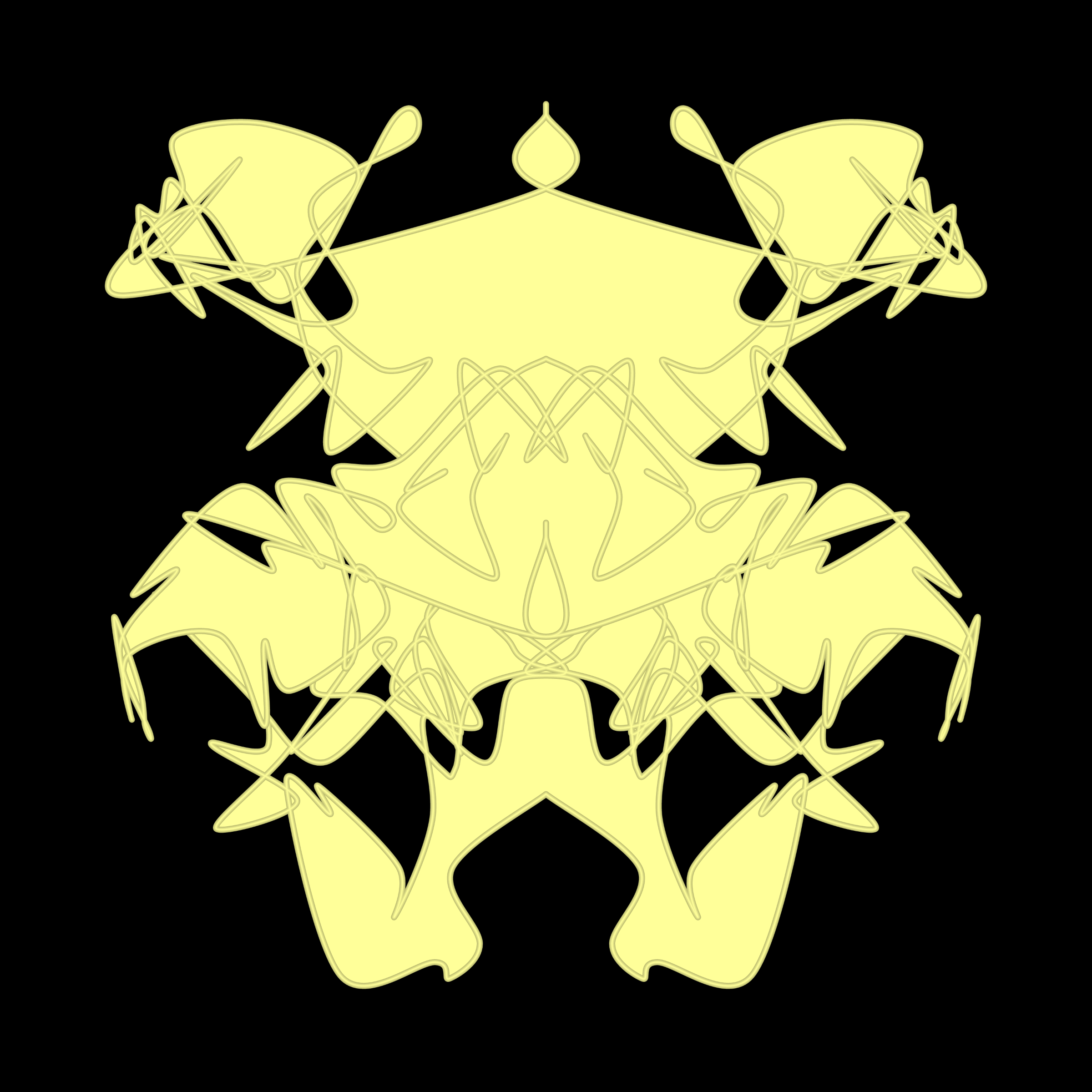 Art Blocks - Art Blocks v2 - Cryptoblots #480 - NFT # 3000480