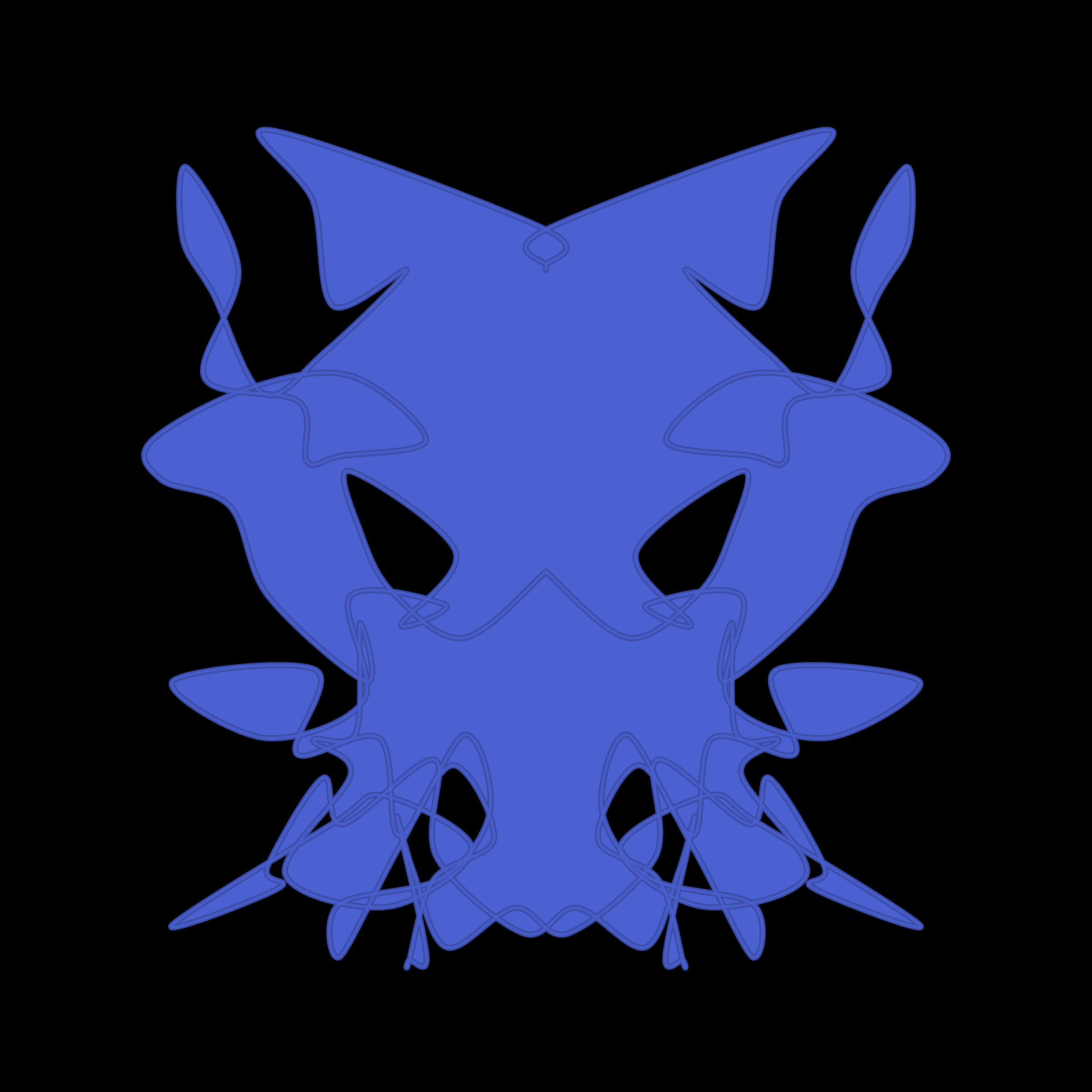 Art Blocks - Art Blocks v2 - Cryptoblots #481 - NFT # 3000481