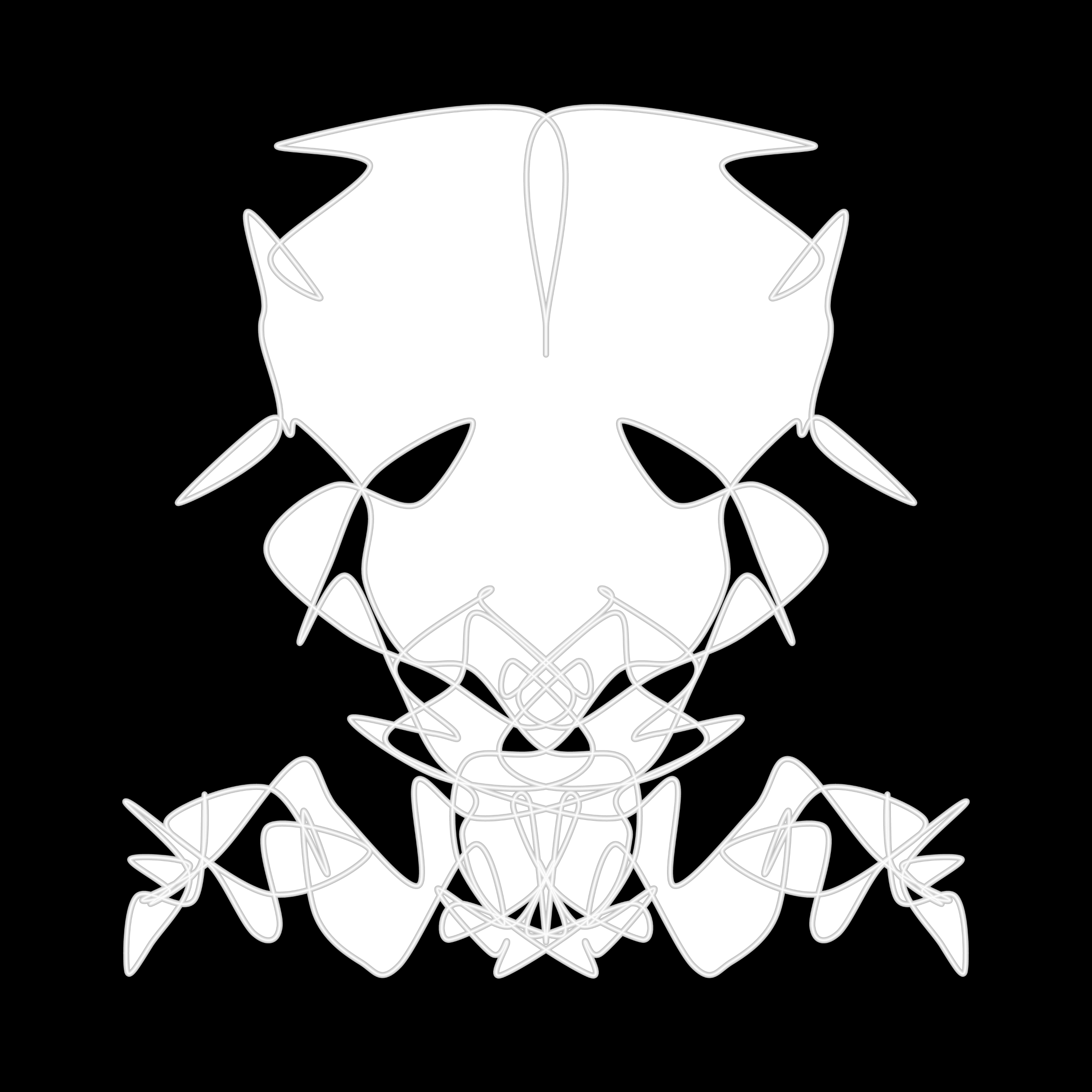 Art Blocks - Art Blocks v2 - Cryptoblots #482 - NFT # 3000482