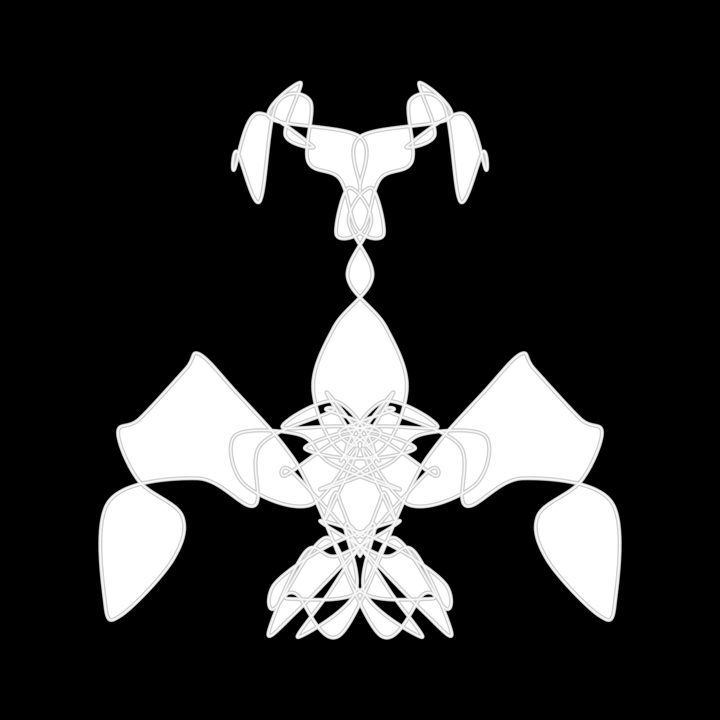 Art Blocks - Art Blocks v2 - Cryptoblots #484 - NFT # 3000484