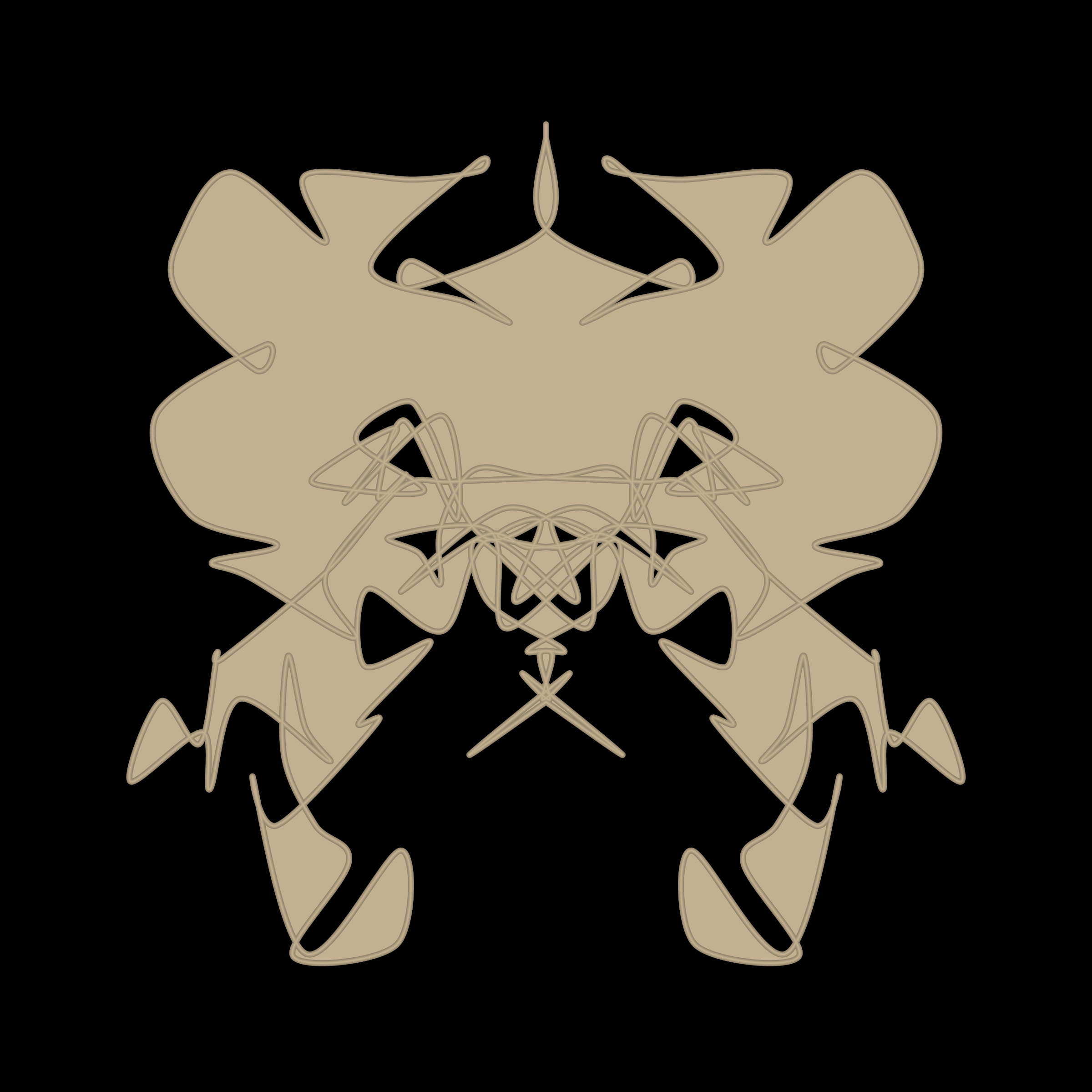 Art Blocks - Art Blocks v2 - Cryptoblots #485 - NFT # 3000485