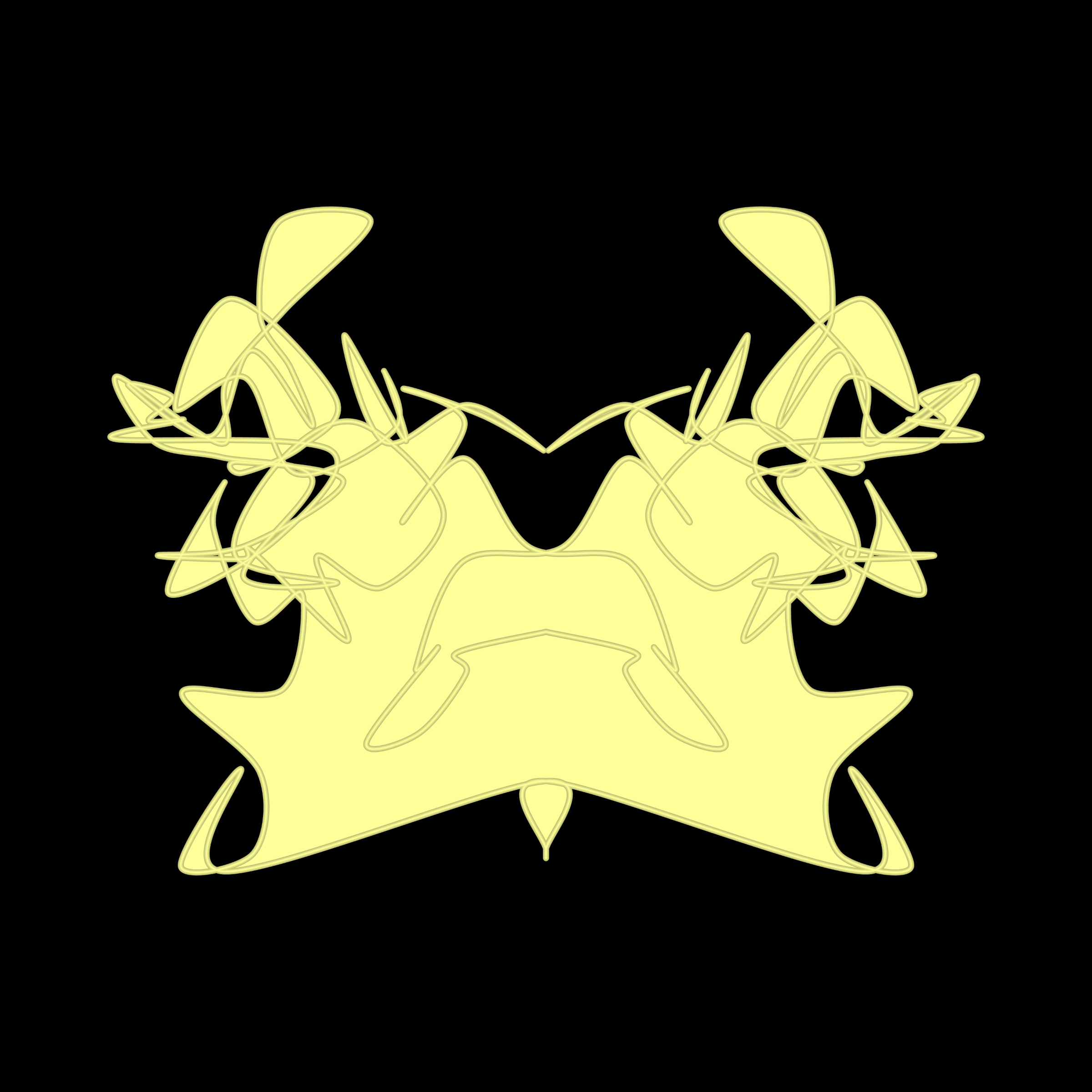 Art Blocks - Art Blocks v2 - Cryptoblots #489 - NFT # 3000489