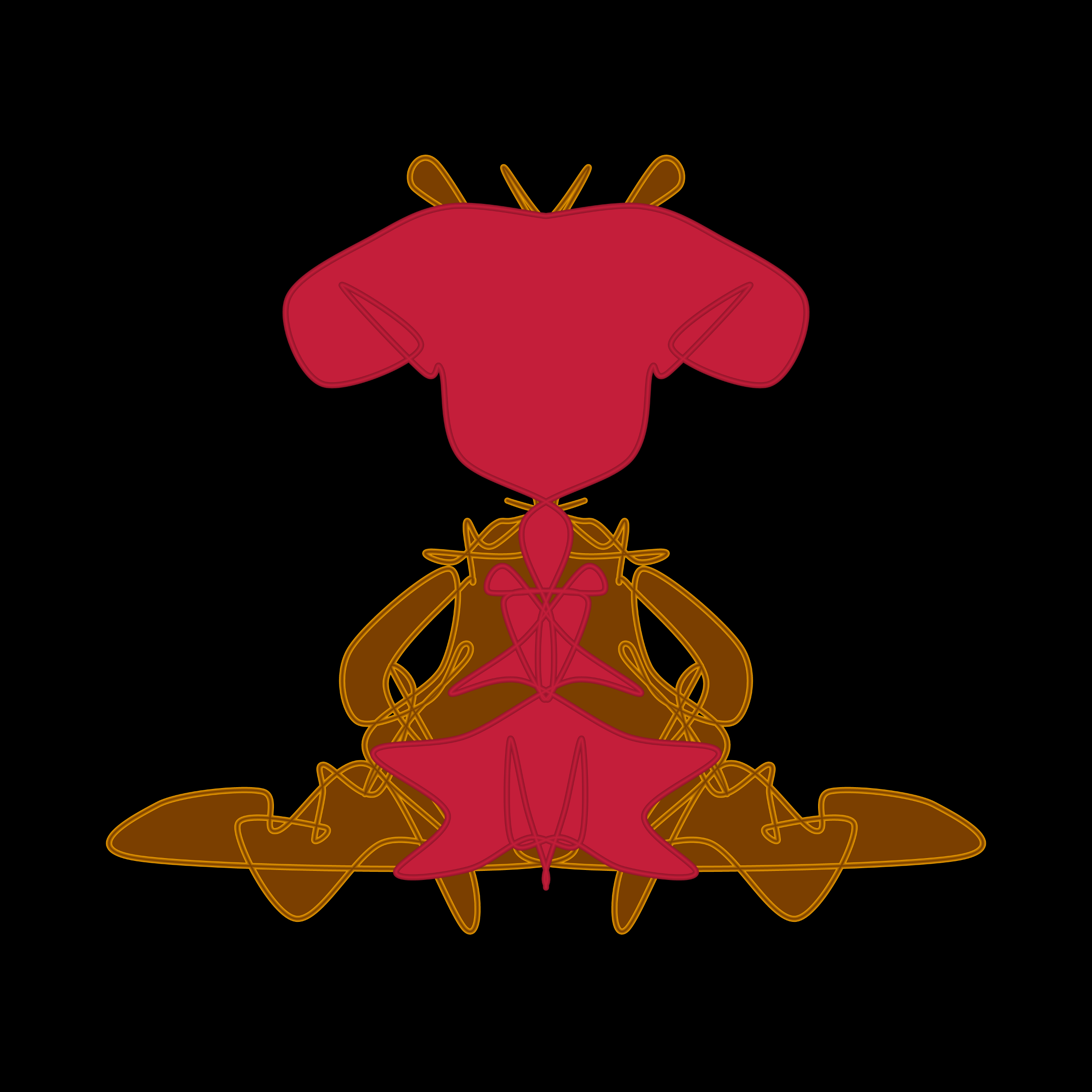 Art Blocks - Art Blocks v2 - Cryptoblots #490 - NFT # 3000490