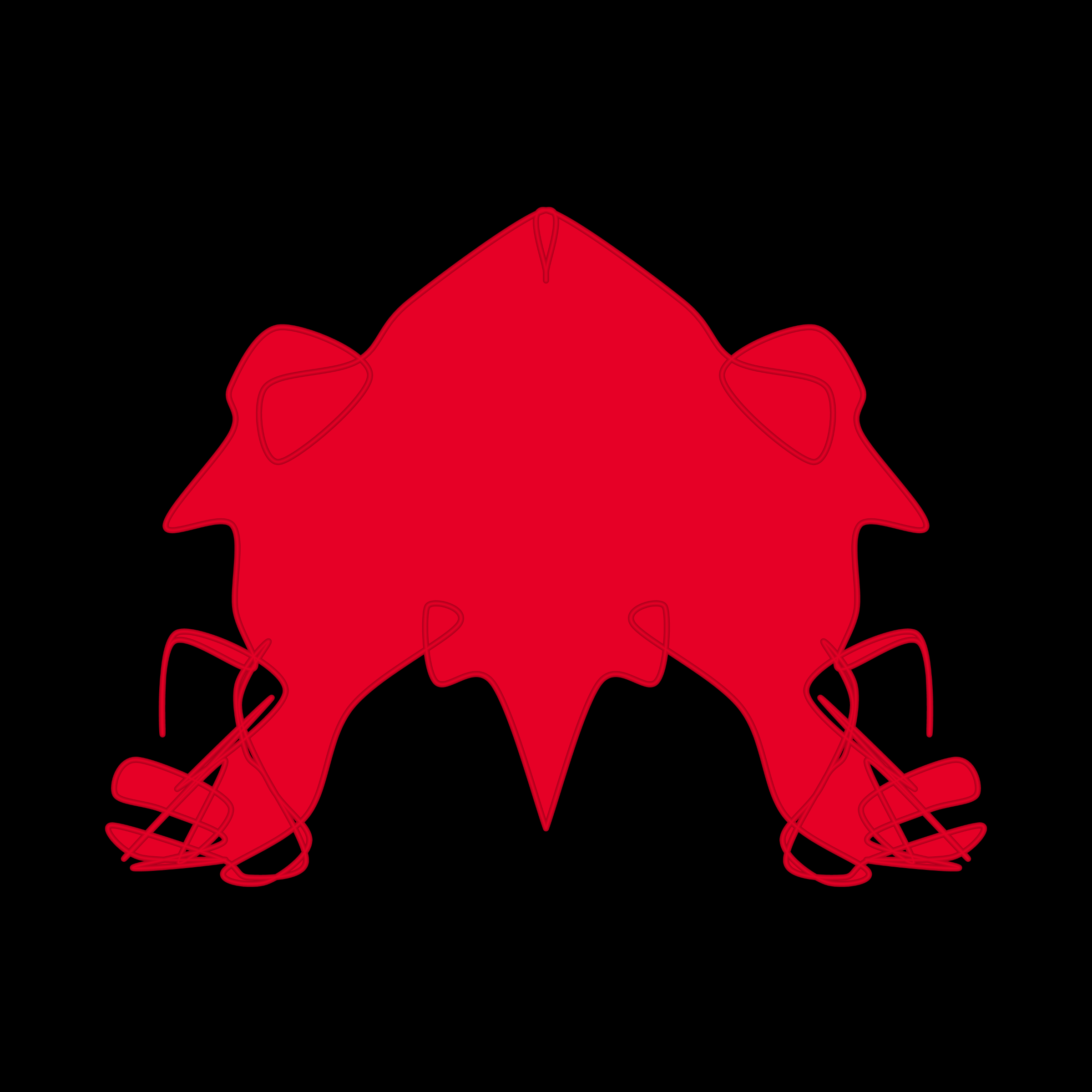 Art Blocks - Art Blocks v2 - Cryptoblots #492 - NFT # 3000492