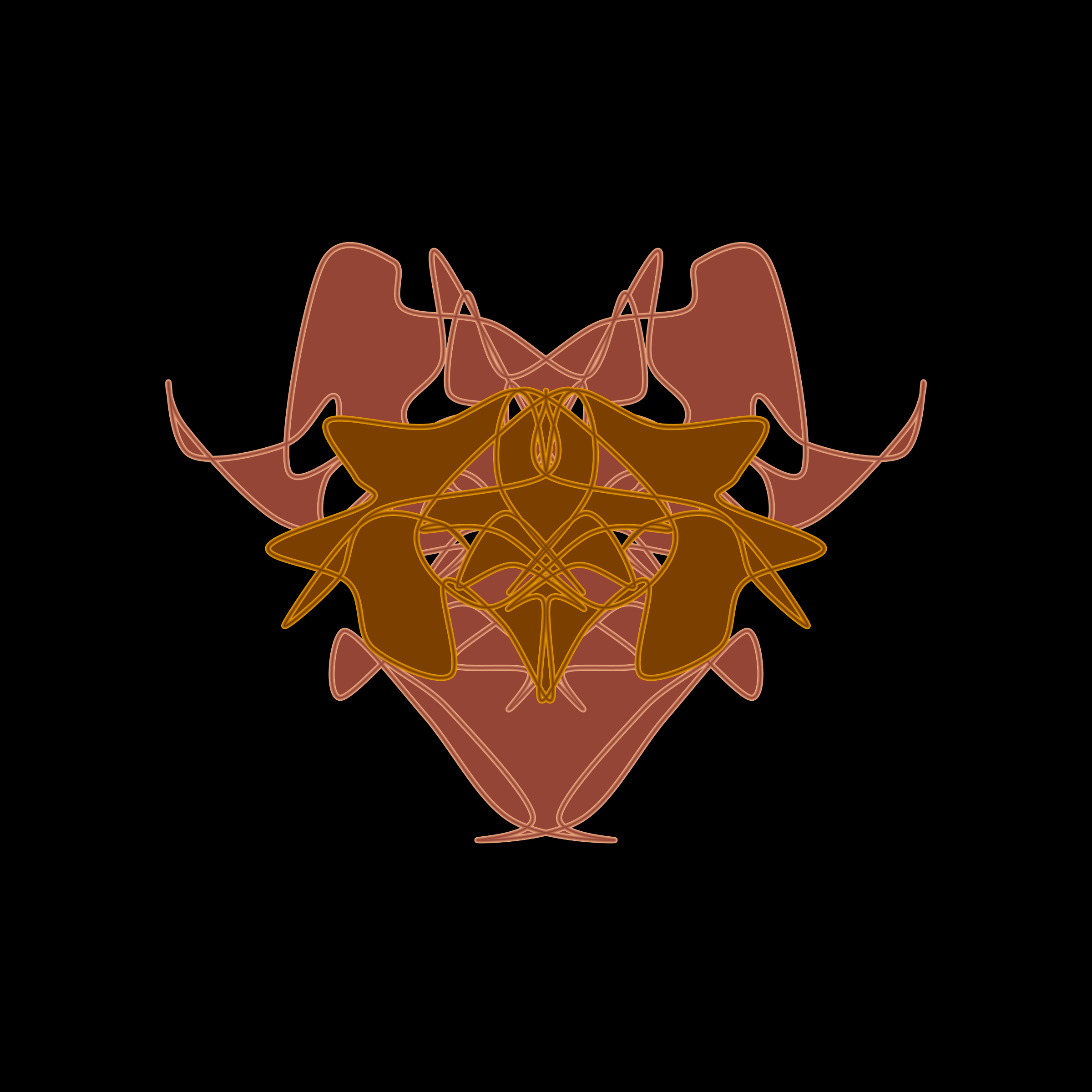 Art Blocks - Art Blocks v2 - Cryptoblots #495 - NFT # 3000495