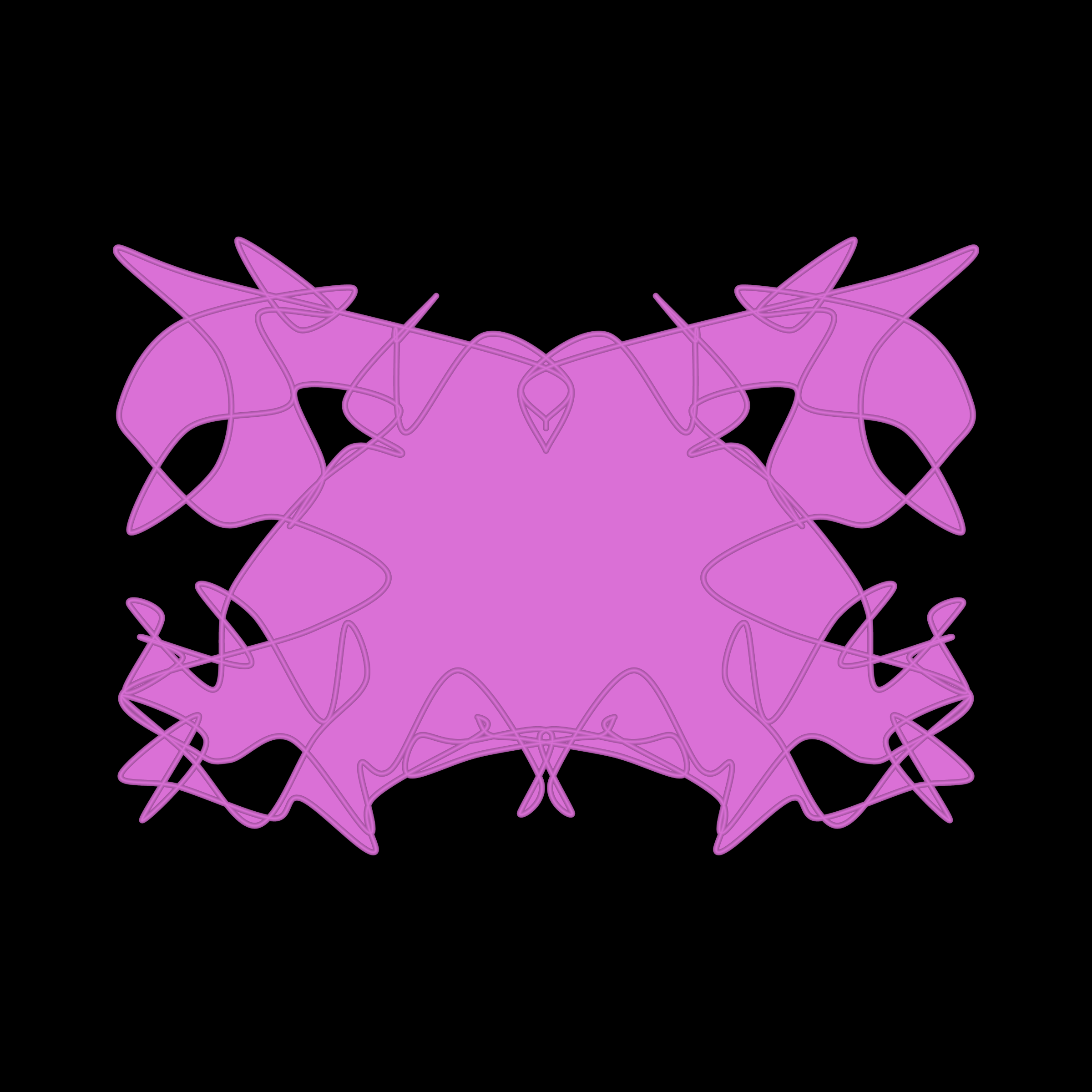 Art Blocks - Art Blocks v2 - Cryptoblots #496 - NFT # 3000496