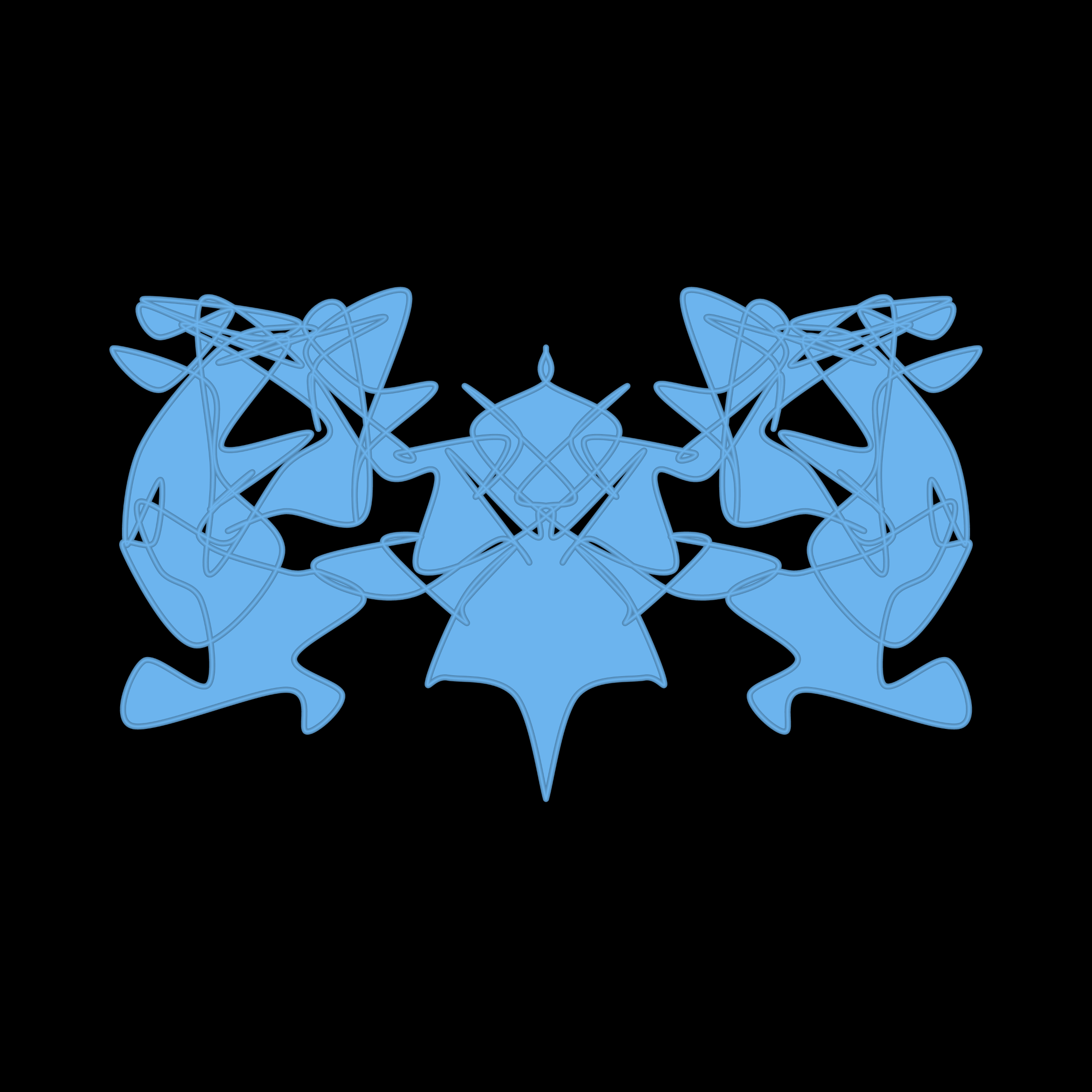 Art Blocks - Art Blocks v2 - Cryptoblots #500 - NFT # 3000500