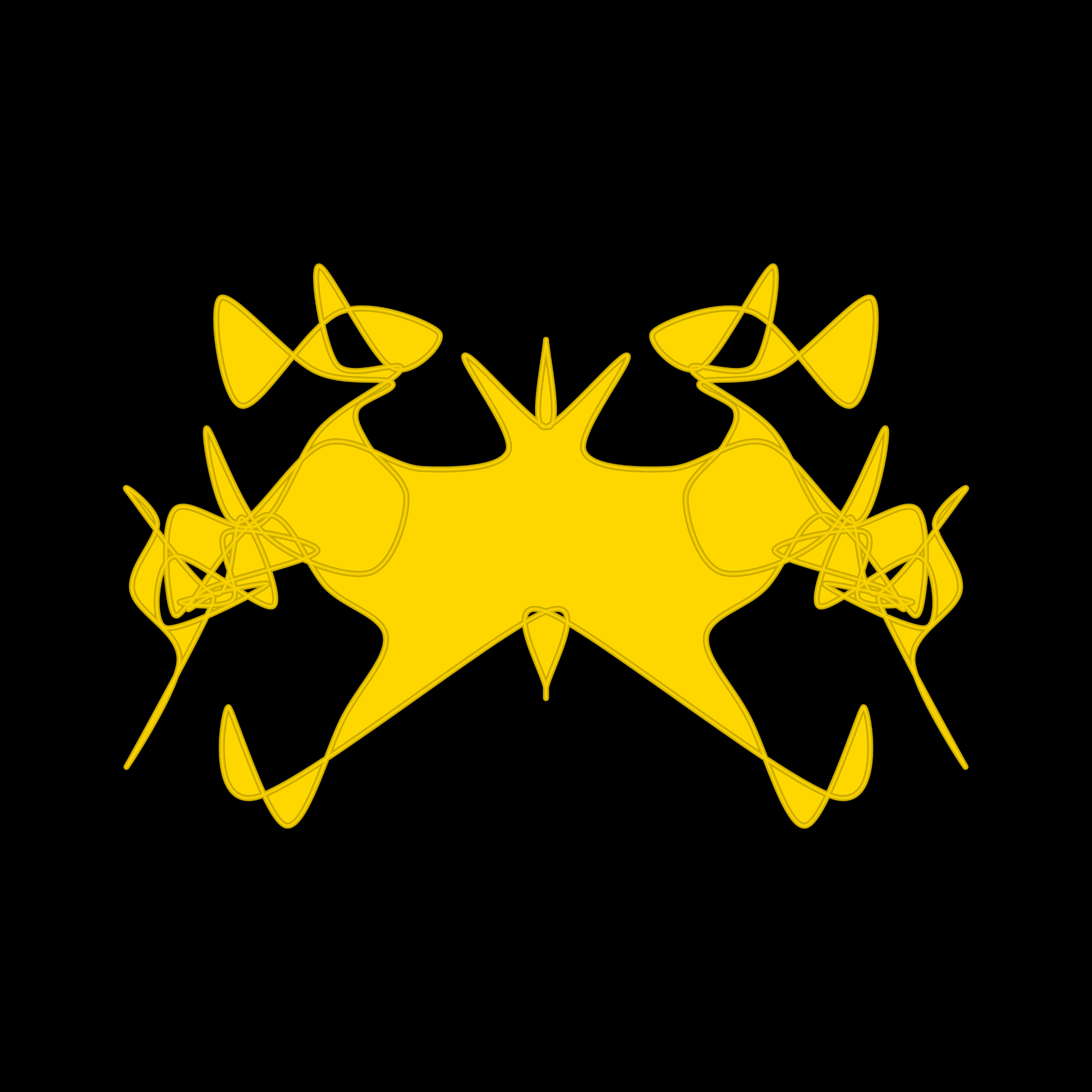 Art Blocks - Art Blocks v2 - Cryptoblots #502 - NFT # 3000502