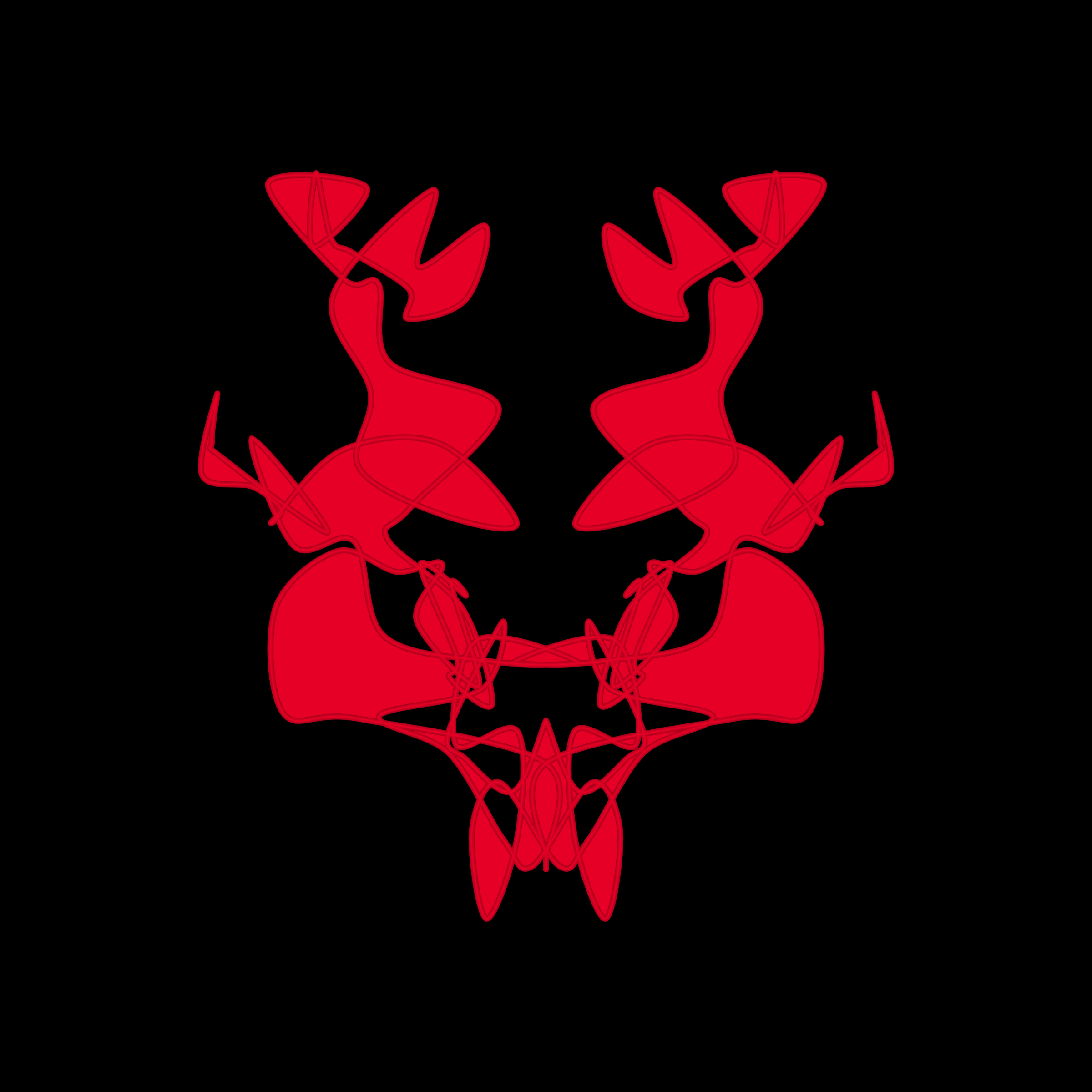 Art Blocks - Art Blocks v2 - Cryptoblots #504 - NFT # 3000504