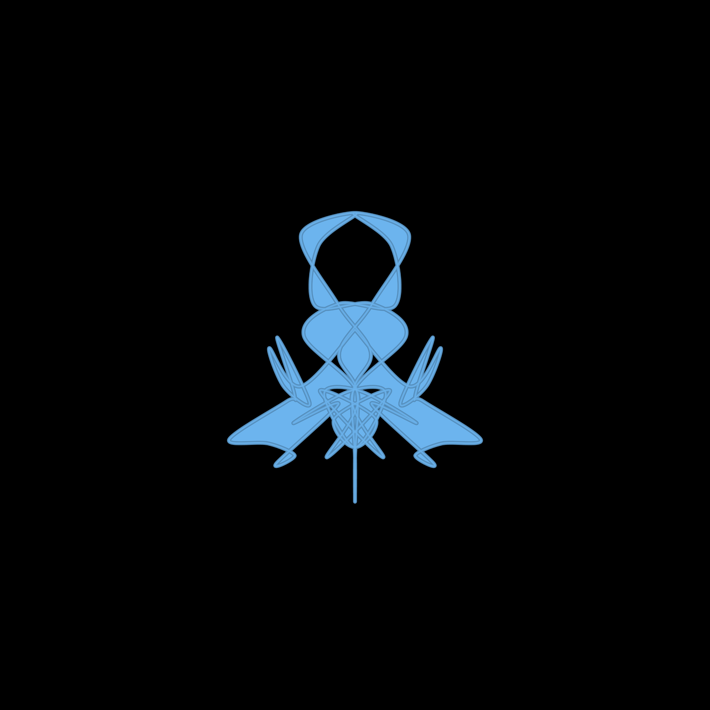 Art Blocks - Art Blocks v2 - Cryptoblots #505 - NFT # 3000505