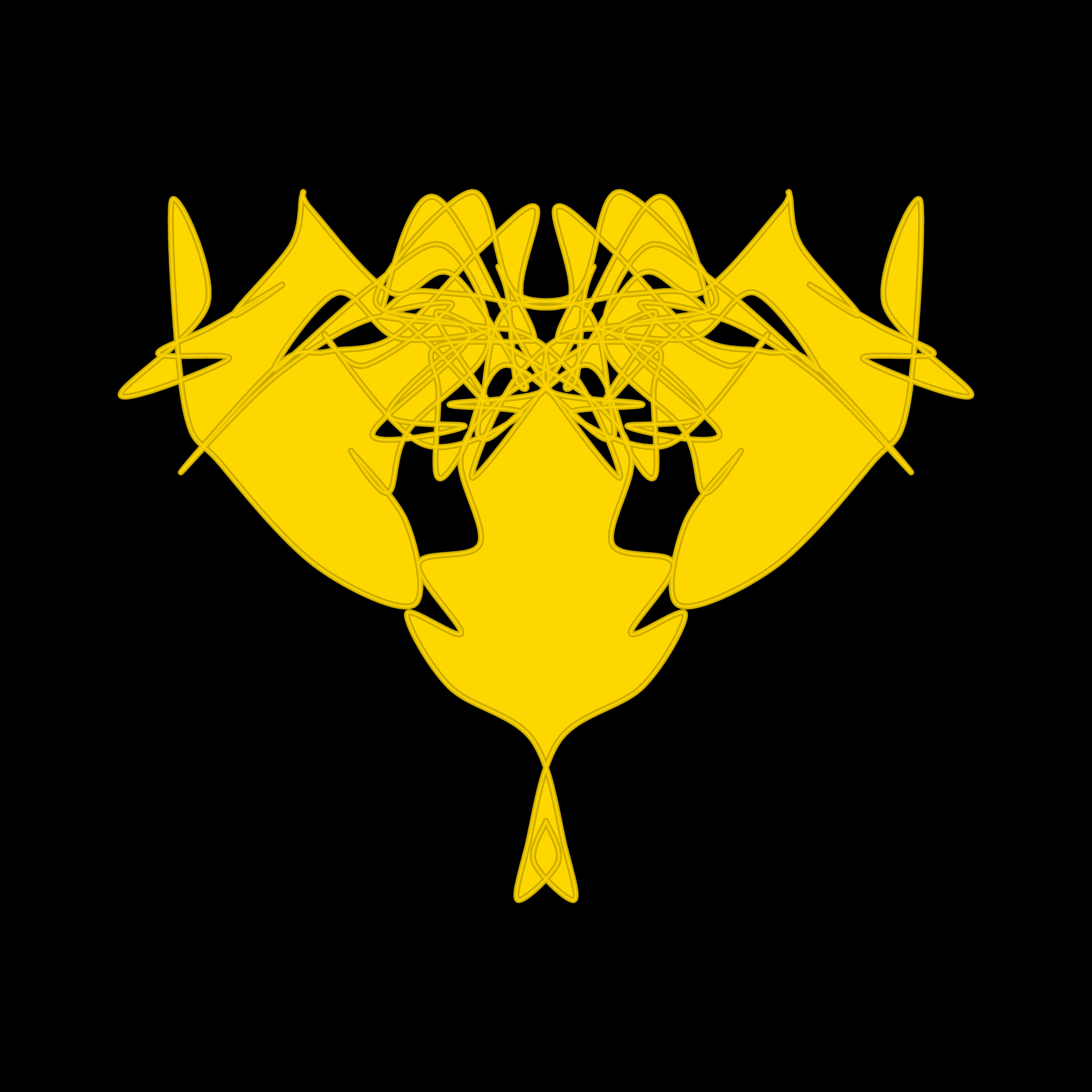 Art Blocks - Art Blocks v2 - Cryptoblots #519 - NFT # 3000519